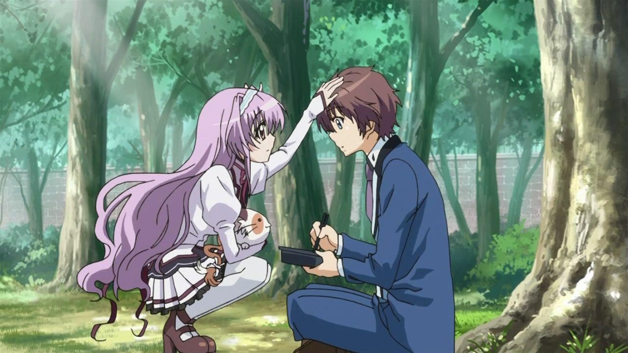 1280x720 Love Anime Couple HD Wallpaper, Desktop