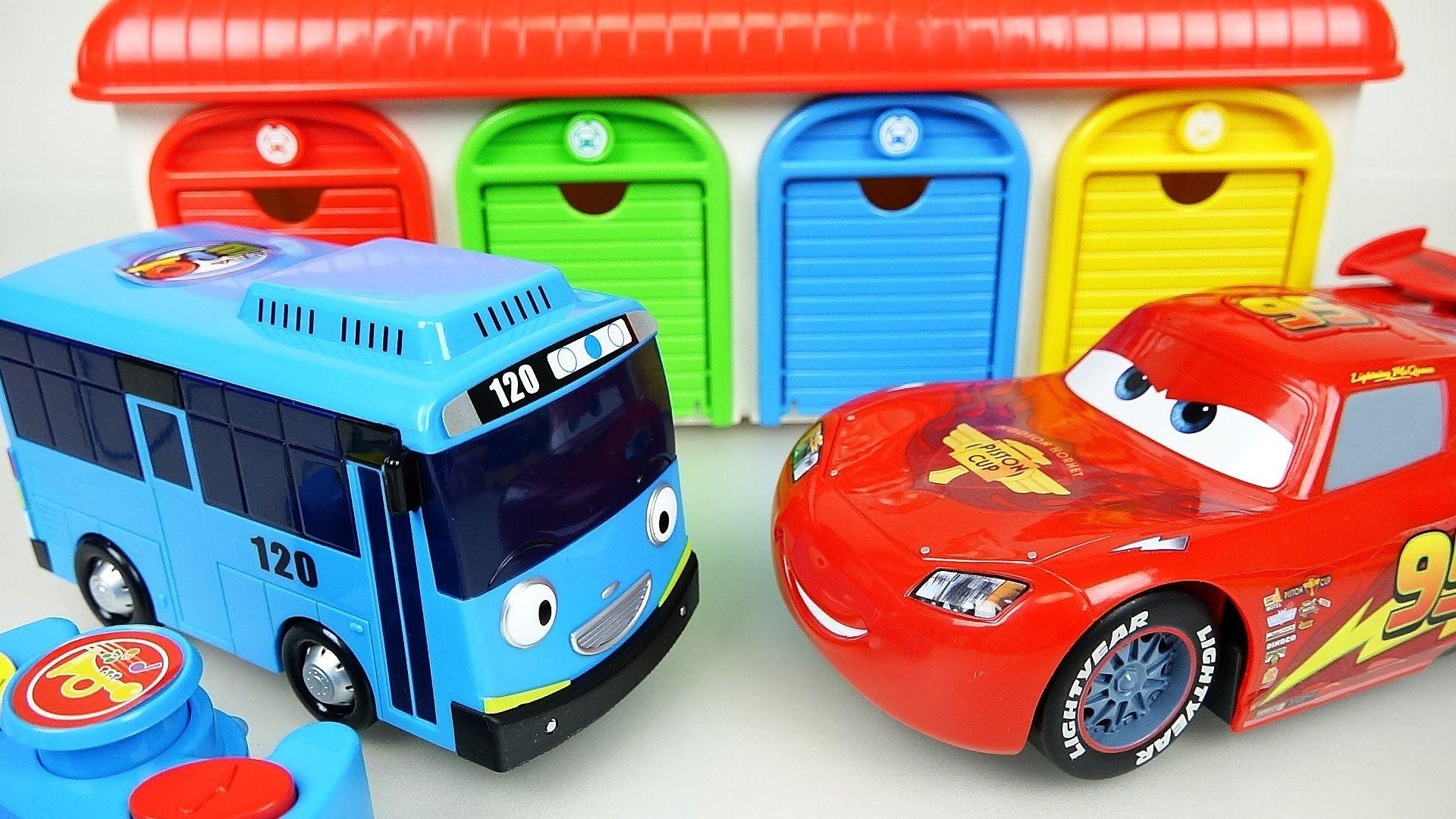 1920x1080 Tayo(타요) Tayo the little bus RC & Disney Cars Lightning McQueen, Desktop