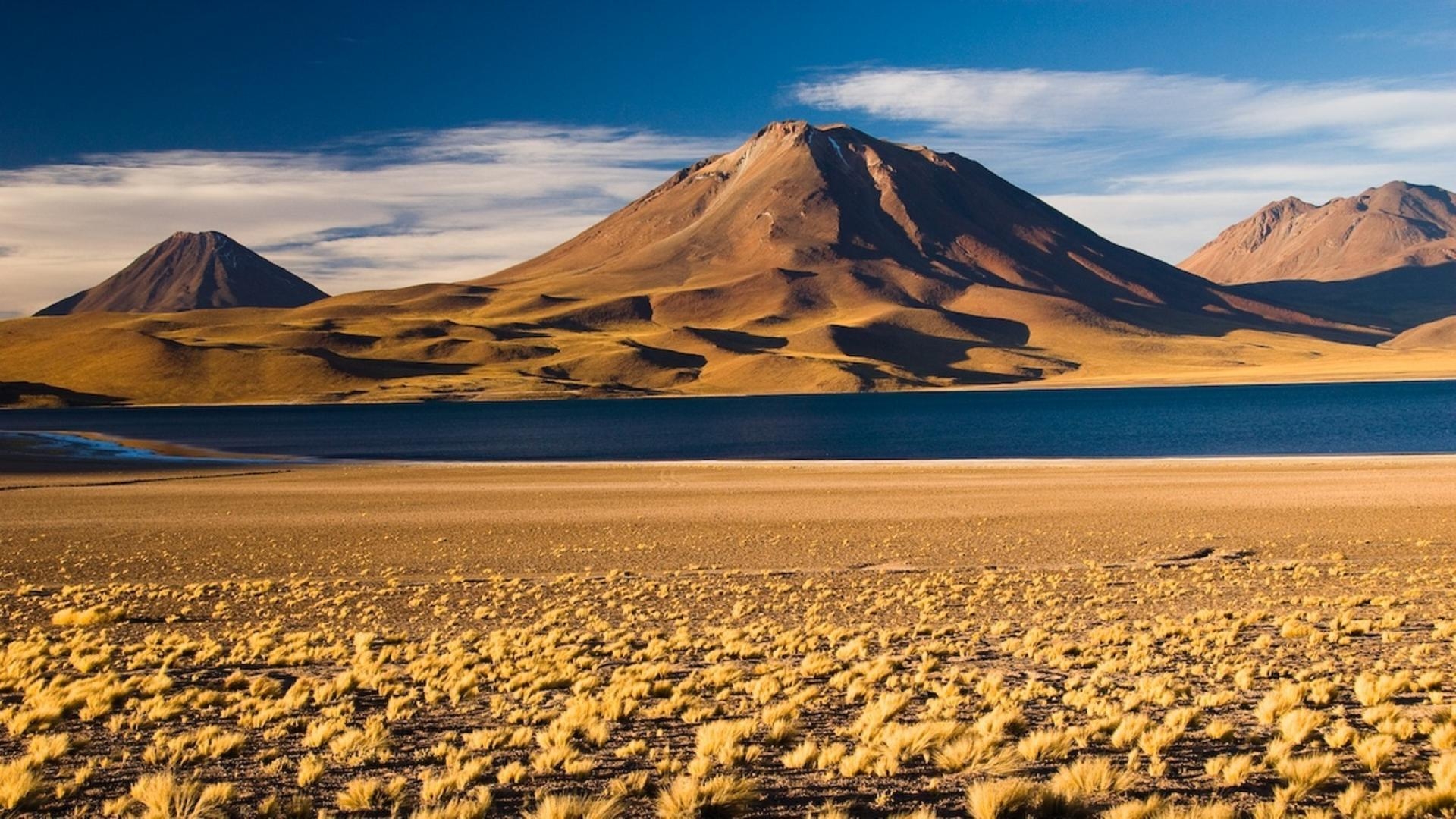 1920x1080 Andes atacama desert chile steppe beige wallpaper, Desktop