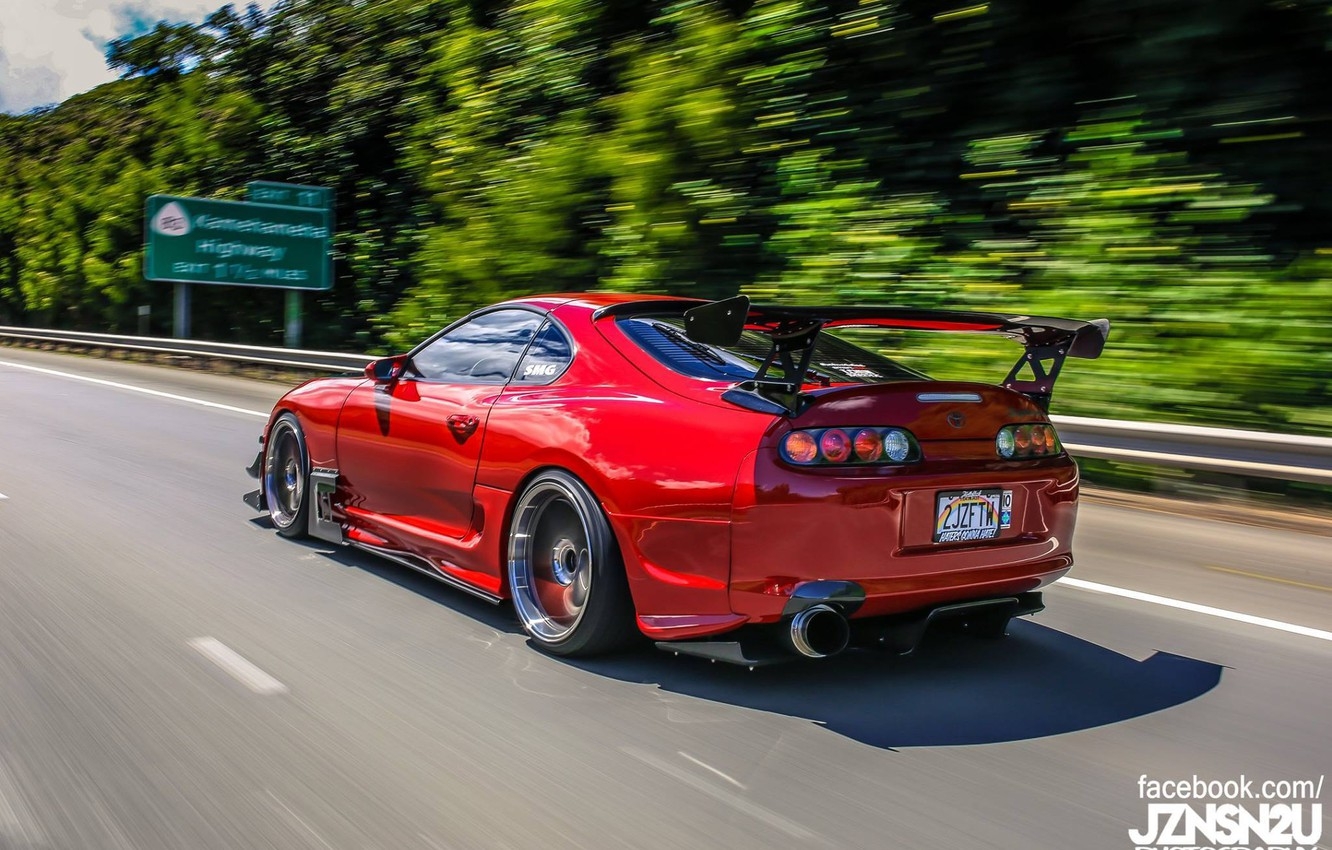 1340x850 Wallpaper turbo, red, supra, japan, toyota, jdm, tuning, race image for desktop, section toyota, Desktop