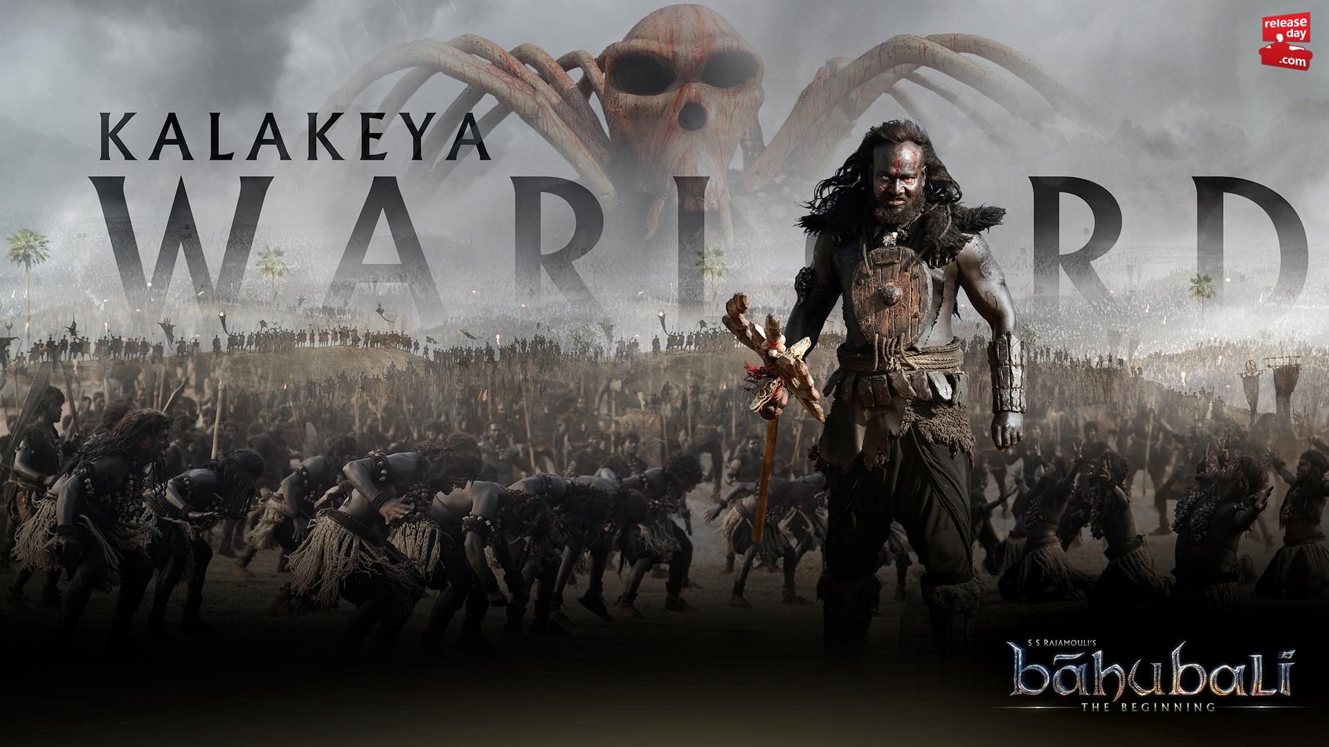 1920x1080 Mahesh Koneru's an xclusive poster of the Kalakeya Warlord.High Res poster at #LiveTheEpic #Baahubali, Desktop