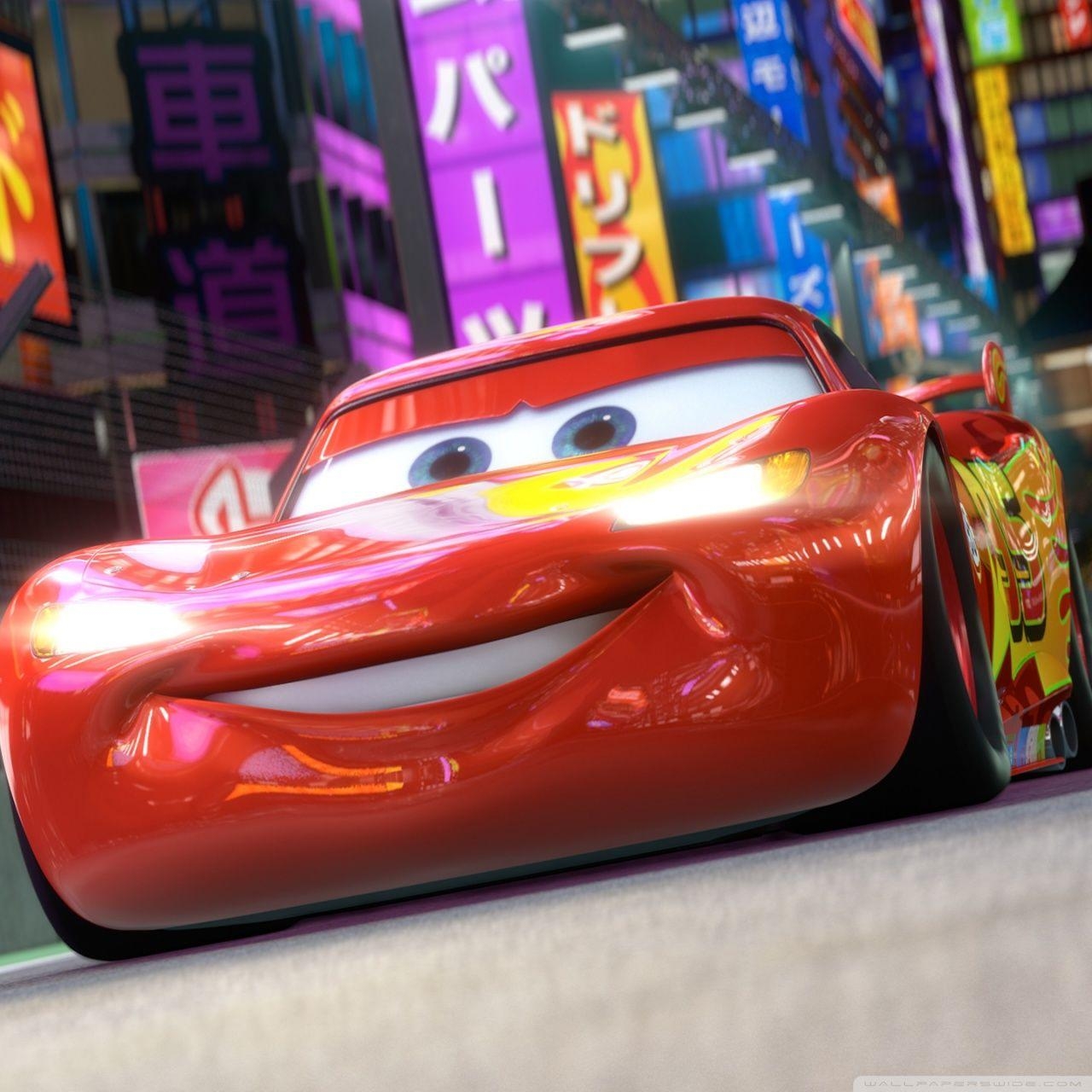 1280x1280 Cars 2 (2011), Lightning McQueen ❤ 4K HD Desktop Wallpaper for 4K, Phone