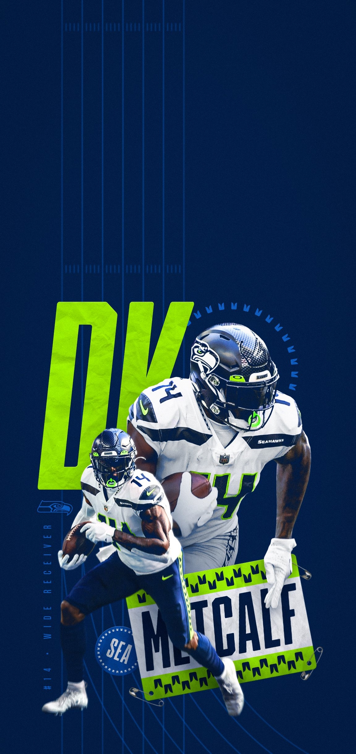 1160x2440 Seahawks Mobile Wallpaper, Phone