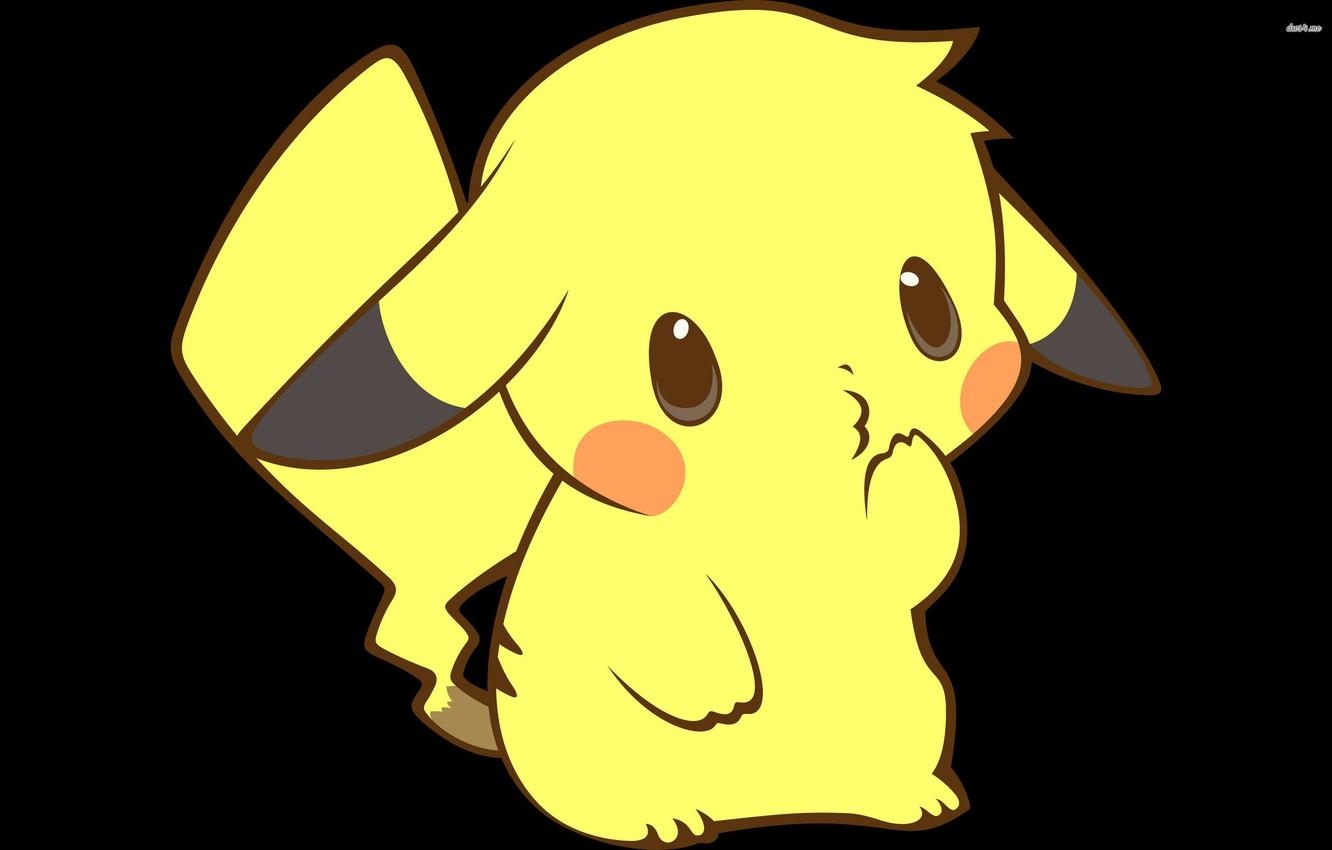 1340x850 Wallpaper yellow, surprise, Pikachu, pokemon, pokemon, Desktop