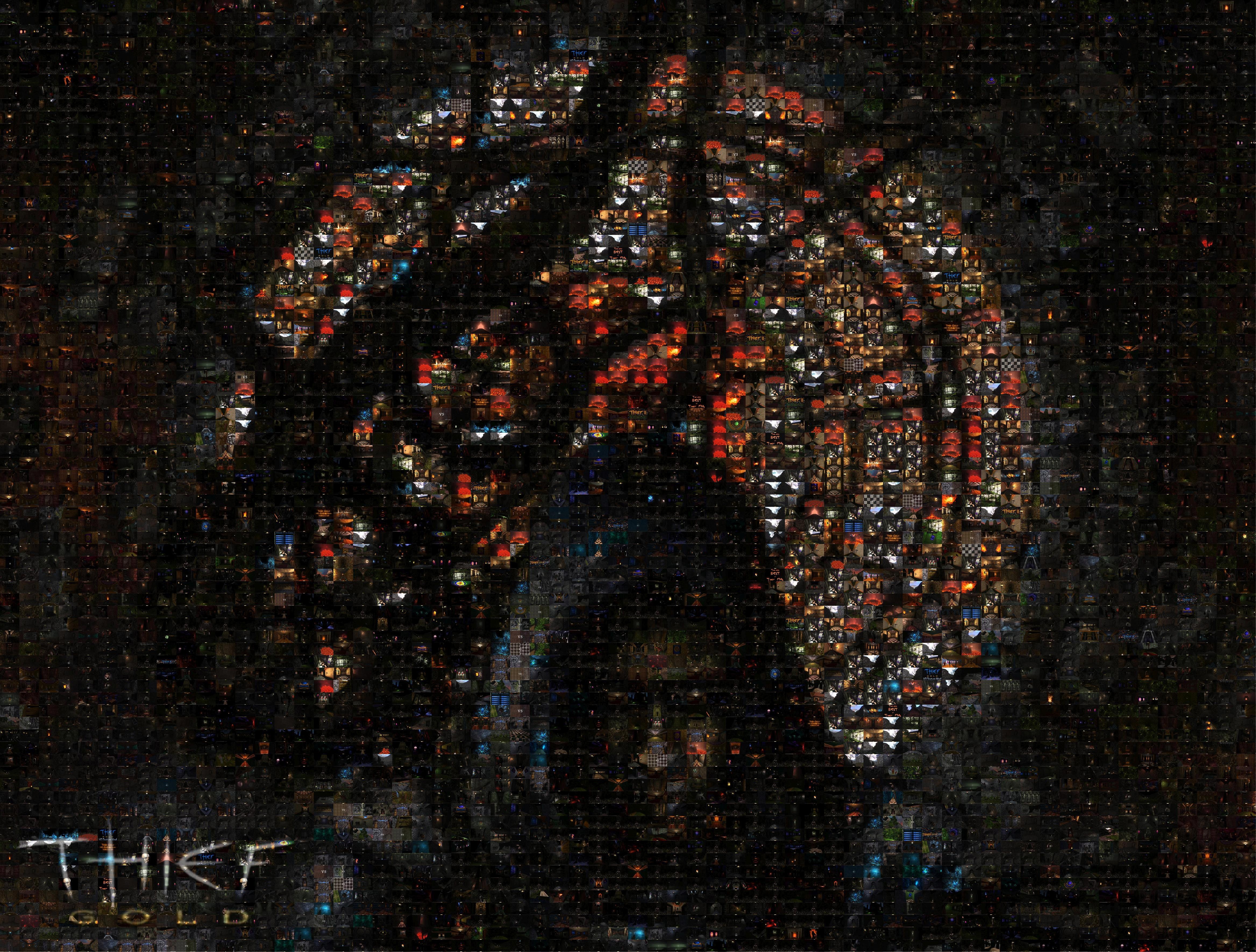 4680x3550 Thief Gold HD Mosaic Wallpaper image, Desktop