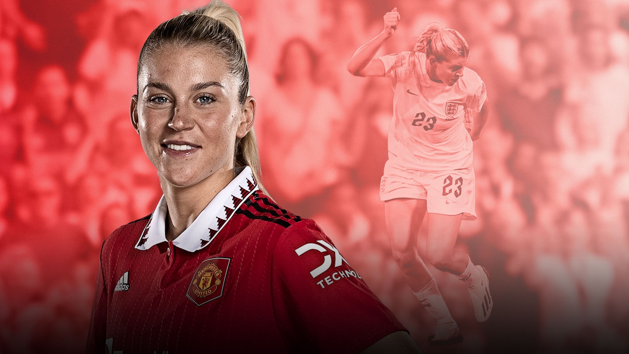 2050x1160 Alessia Russo: Manchester United and England forward 'still just Alessia' despite Puskas nomination for backheeled goal, Desktop