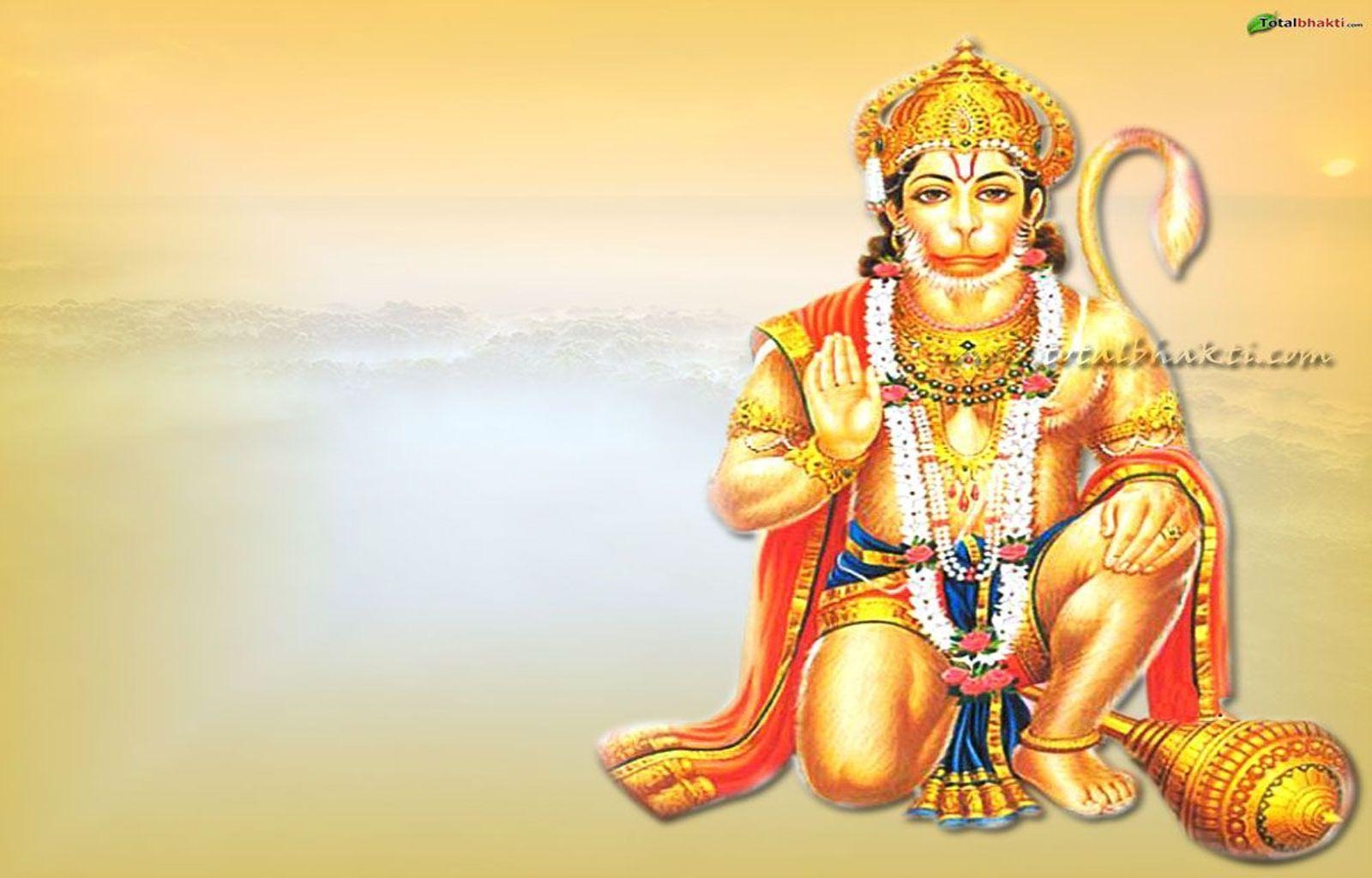 1600x1030 hanuman wallpaper, Hindu wallpaper, Lord Hanuman blessing, orange, Desktop