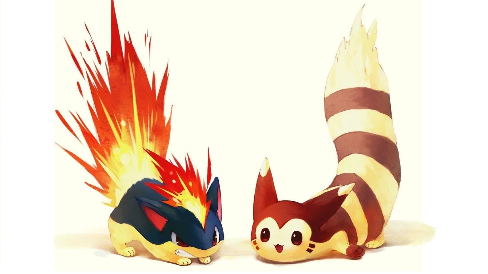 1920x1080 Pokemon fire artwork typhlosion quilava wallpaper, Desktop