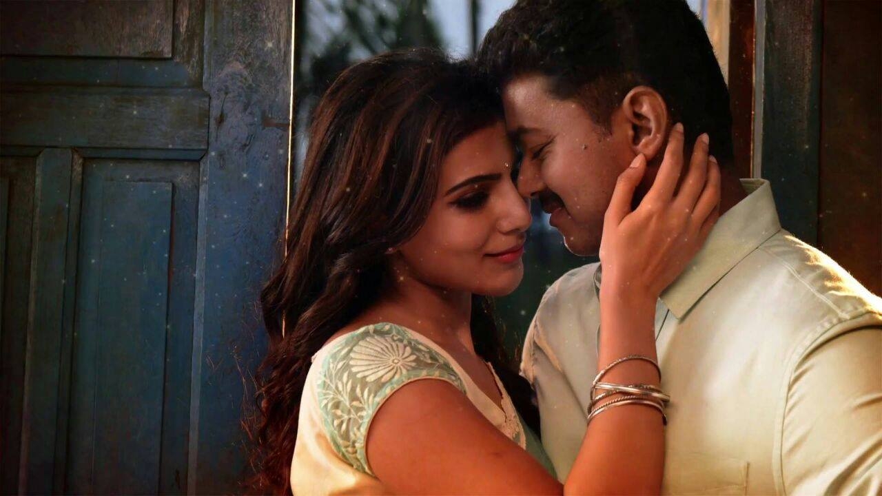 1280x720 Actor Vijay And Samantha Beautiful Stills From Theri Tamil Movie, Desktop