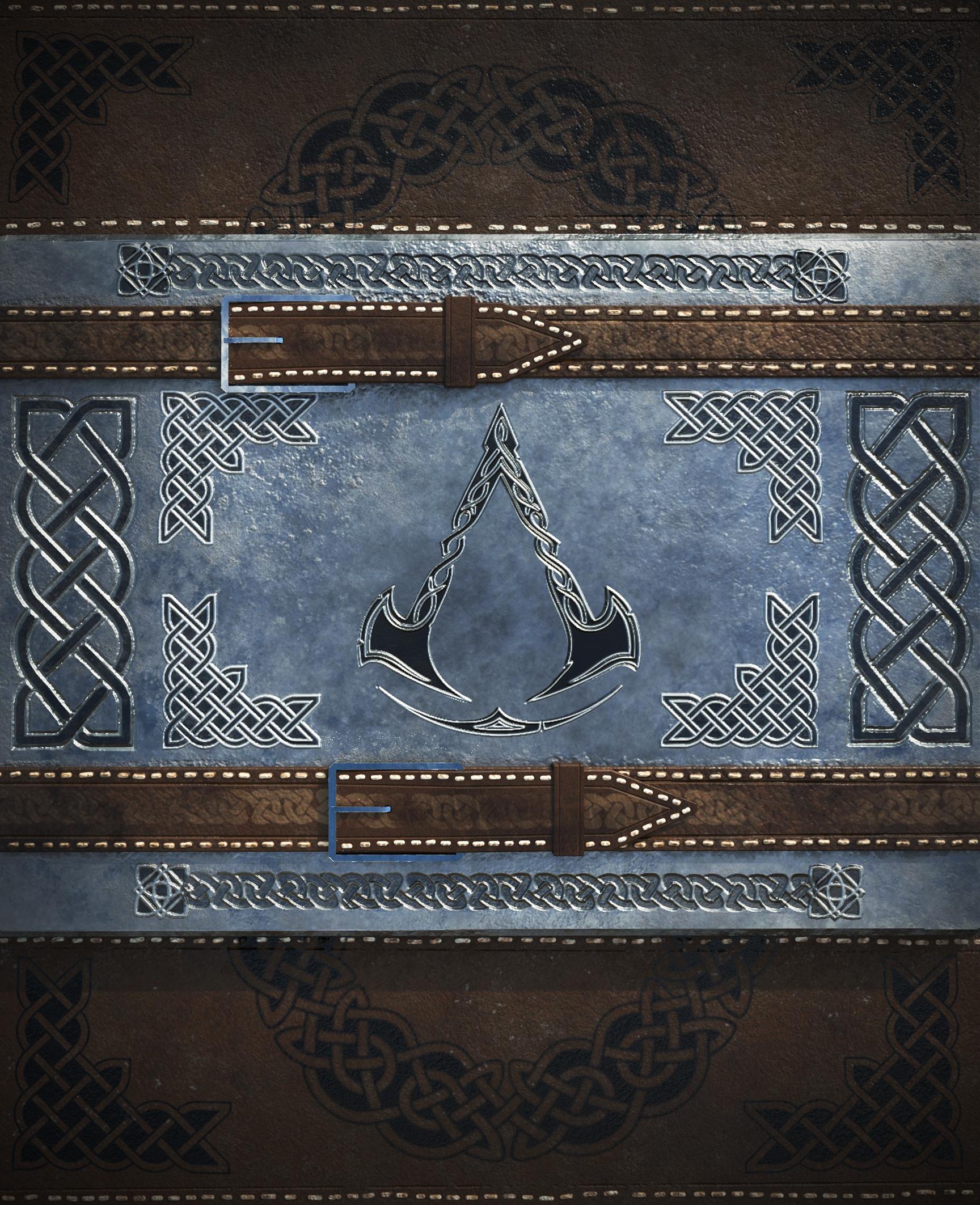 1730x2130 I did this phone wallpaper of the new Assassin's Creed Valhalla. Pretty simple stuff but I like the result :), Phone