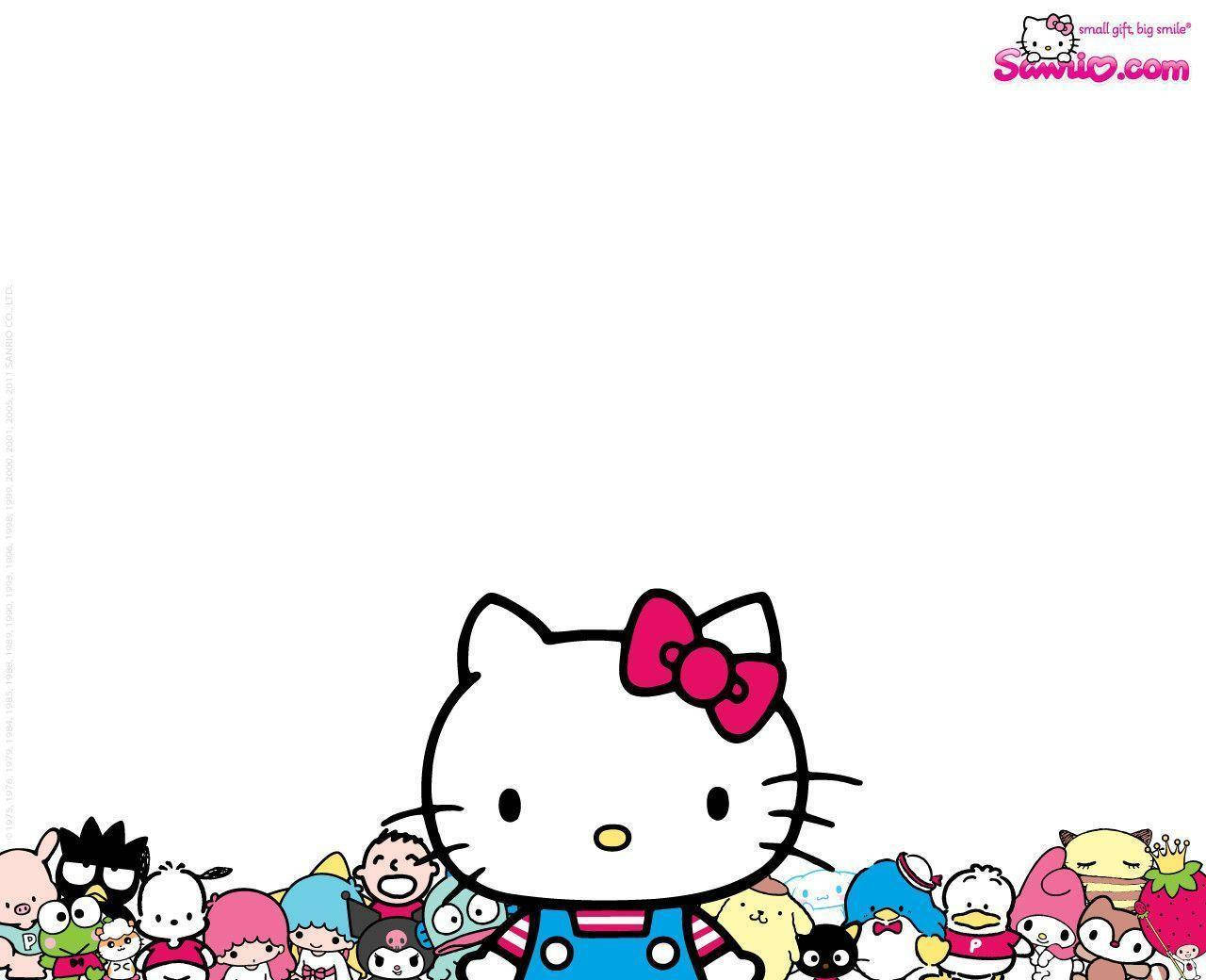 1280x1040 Download Hello Kitty And Sanrio Friends Wallpaper, Desktop