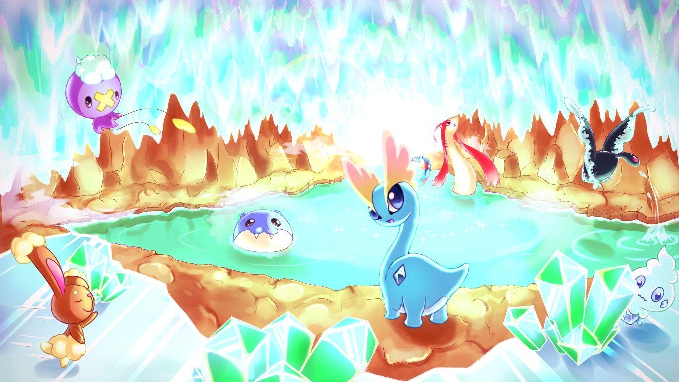 1370x770 Lumineonémon Anime Image Board, Desktop