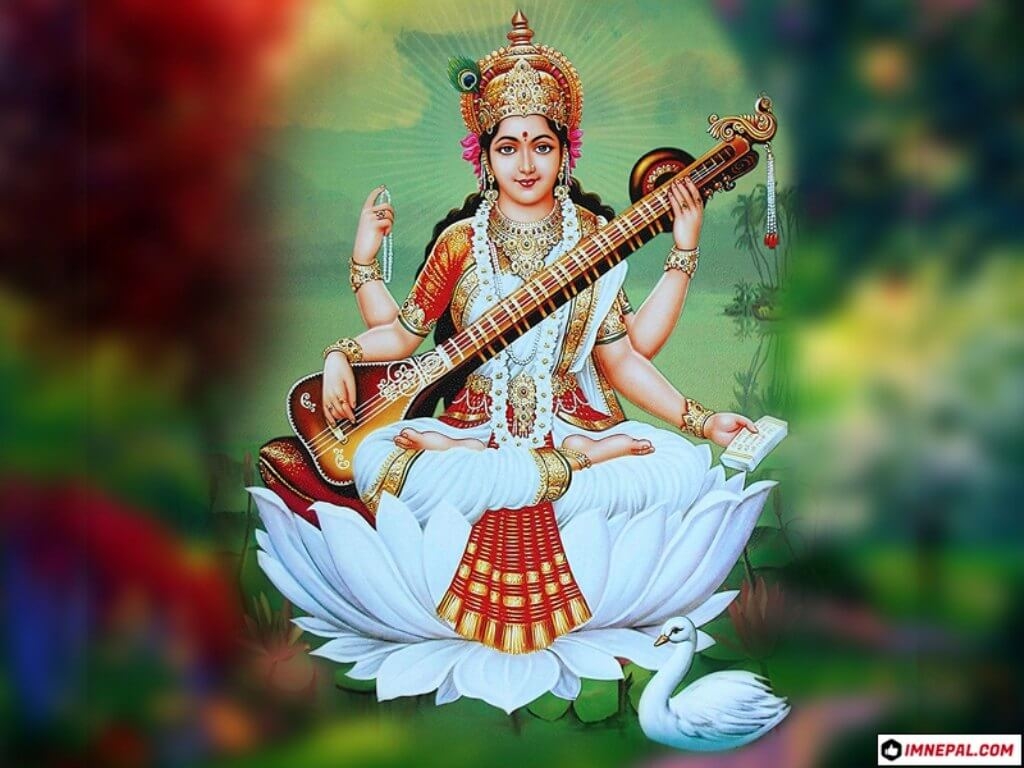 1030x770 Hindu Goddess Saraswati Mata Image HD Wallpaper Goddess HD Wallpaper, Desktop