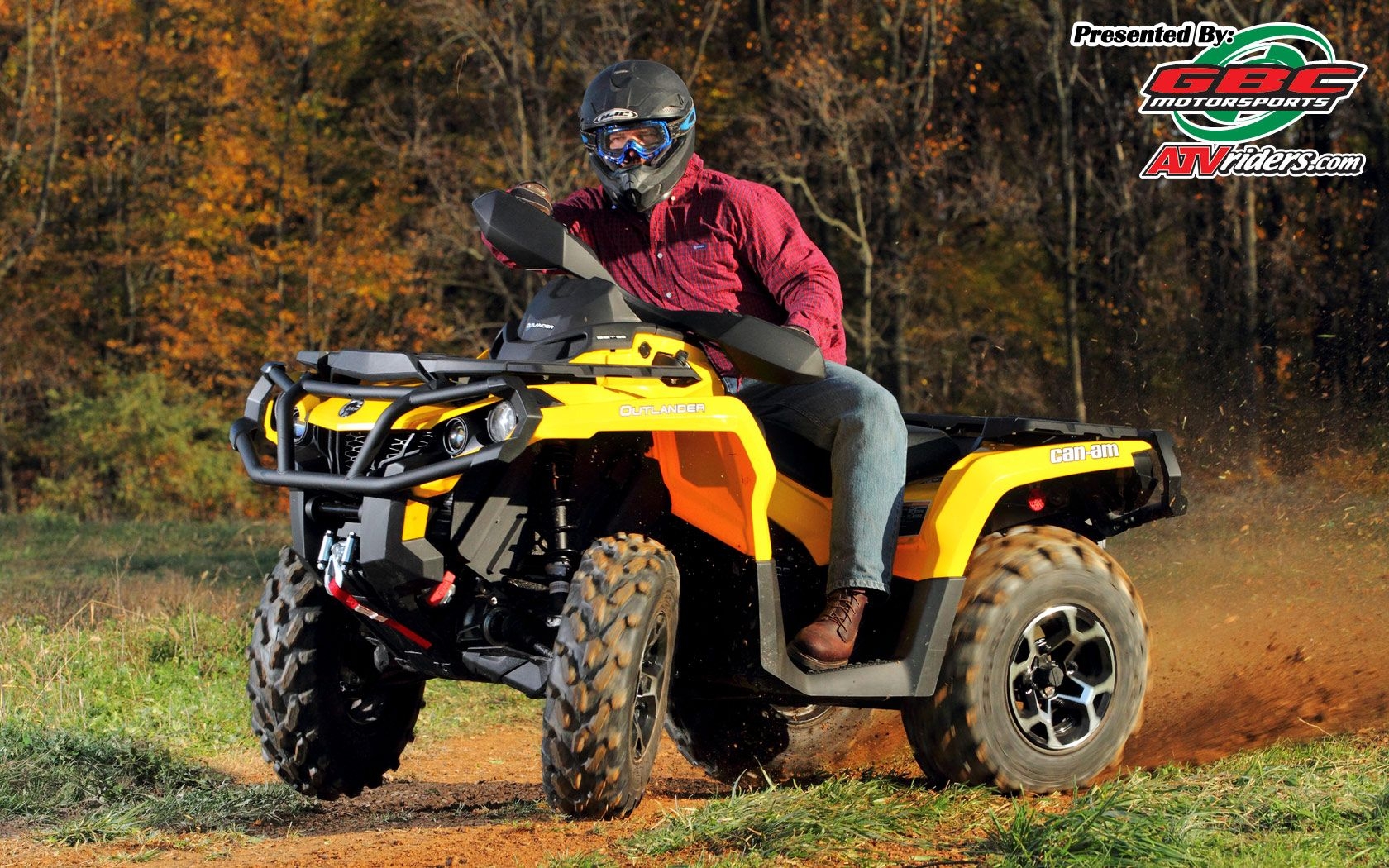 1680x1050 Can Am Outlander 1000 XT Utility ATV Roost, Desktop