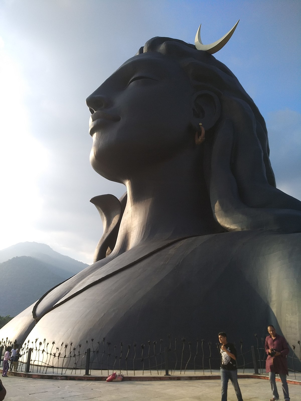 1200x1600 Adiyogi Statue at Isha Yoga, Phone