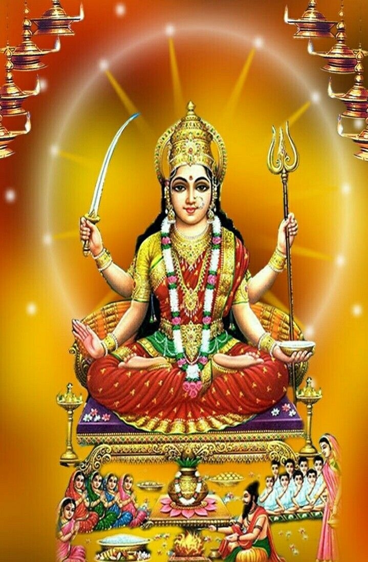 720x1100 Jai Santoshi Mata. Cute cartoon wallpaper, Phone