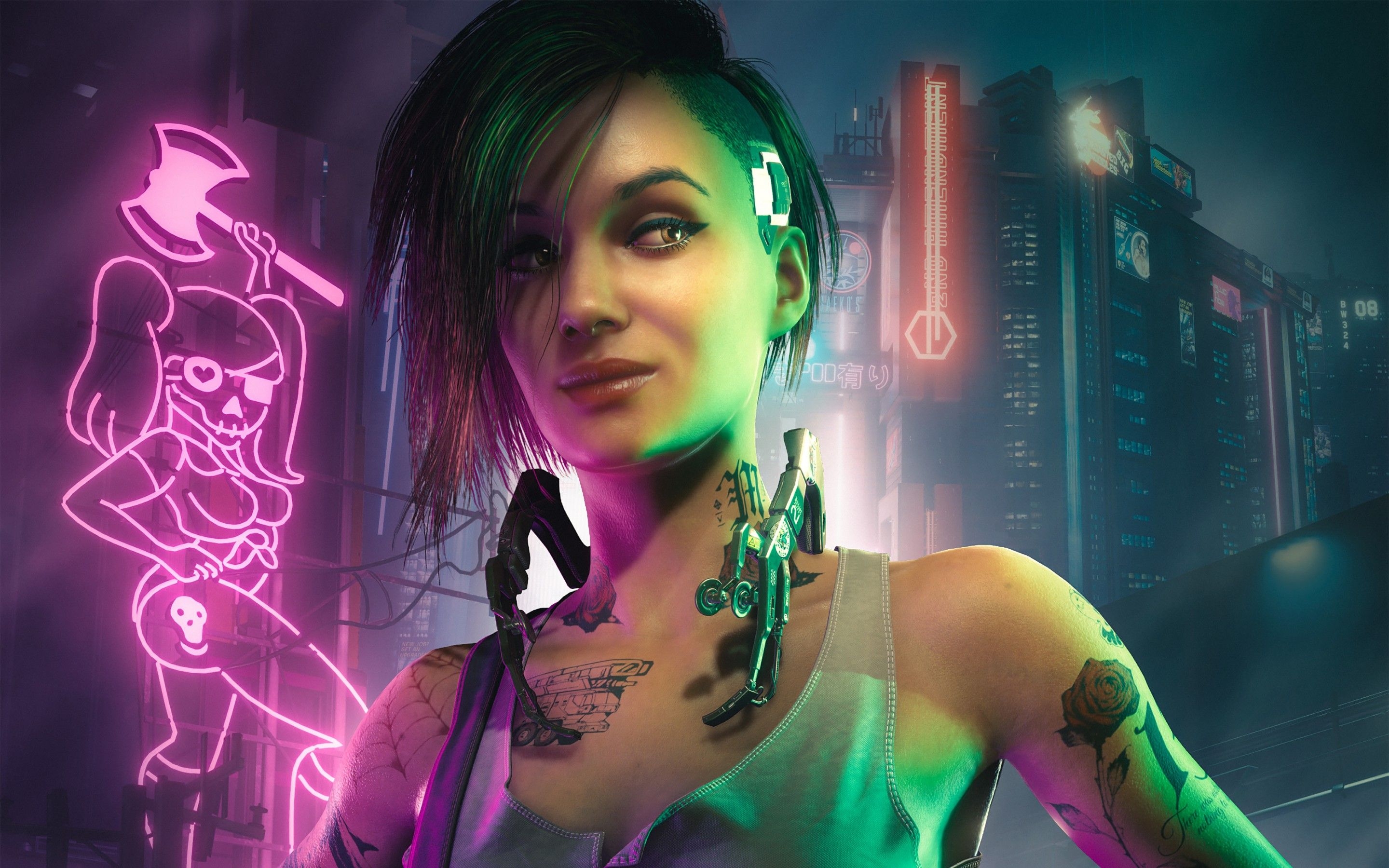 2880x1800 Judy Alvarez 4K Wallpaper, Cyberpunk Cyberpunk girl, 2021 Games, Games, Desktop