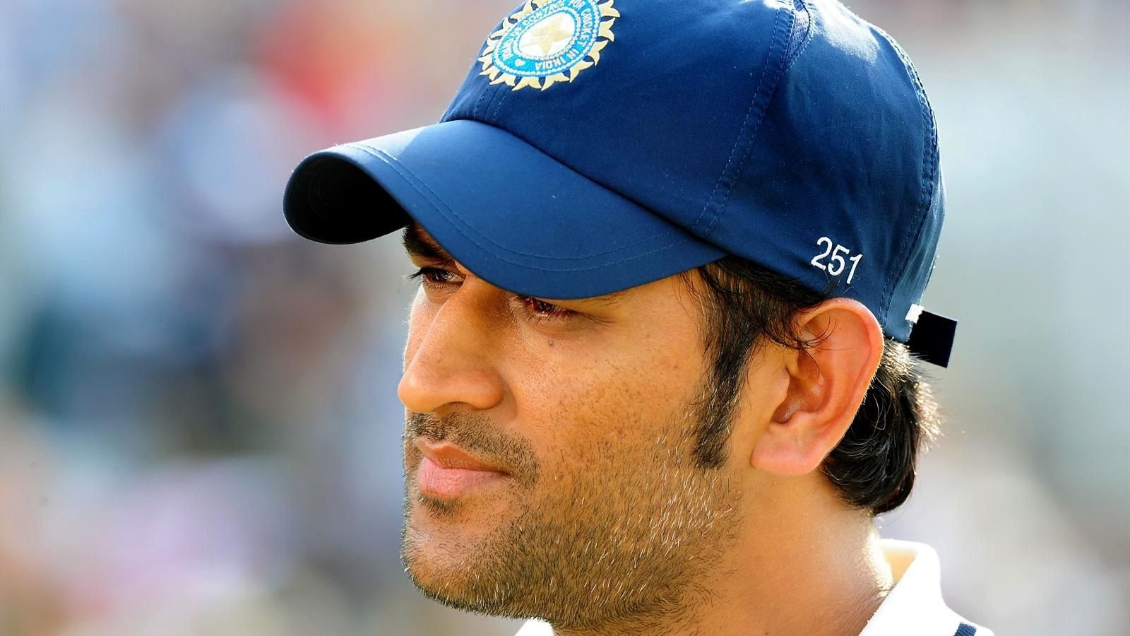 1600x900 Dhoni Face Image, Desktop