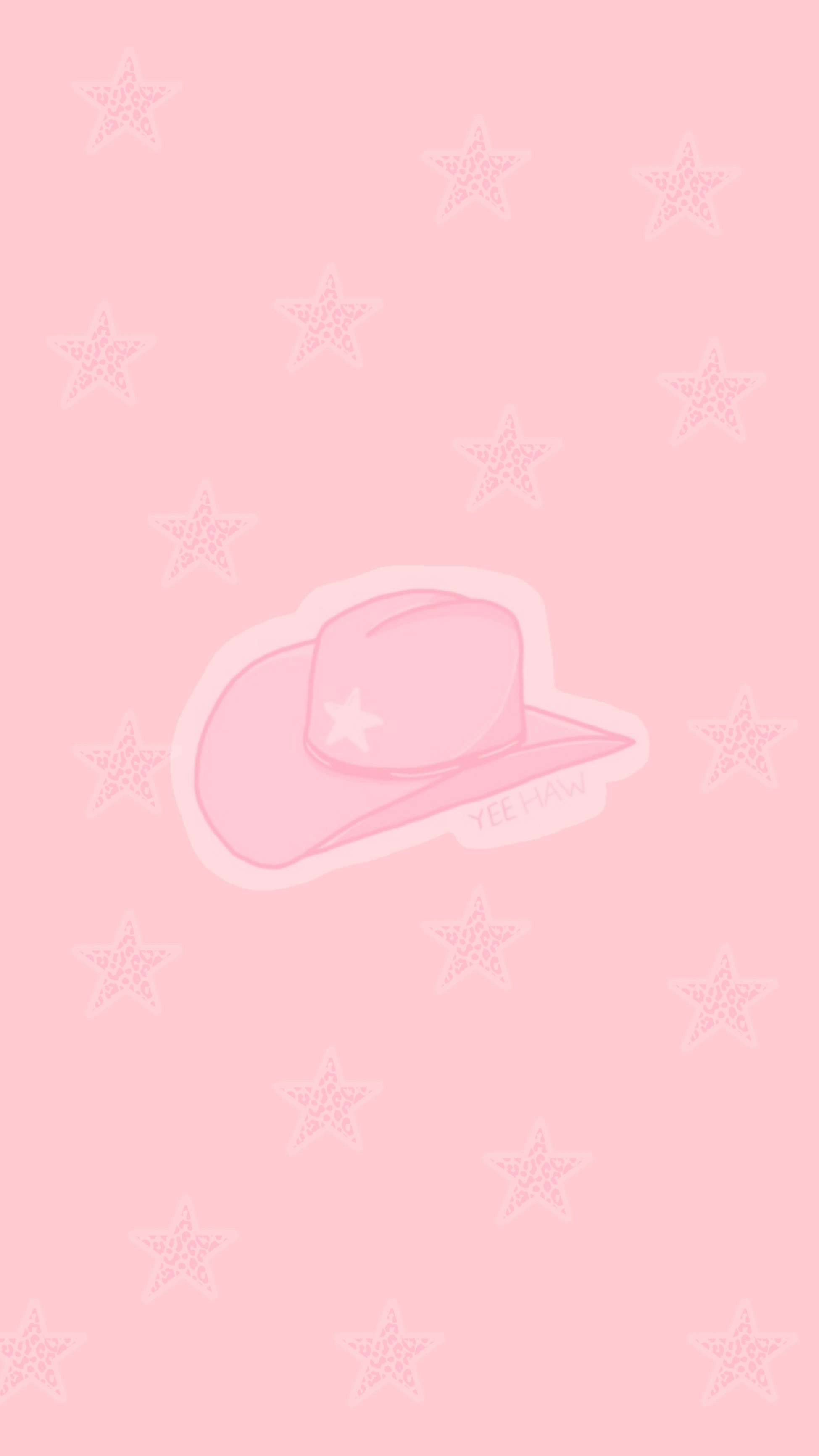 1950x3470 aesthetic preppy pink cowgirl image, Phone