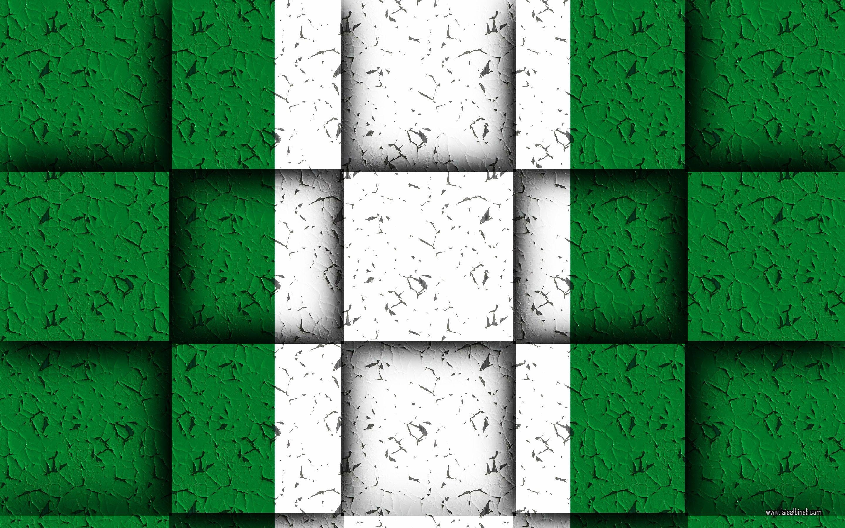 2880x1800 nigeria #flags #artwork #Wallpaper #for #smartphones, #tablets, Desktop