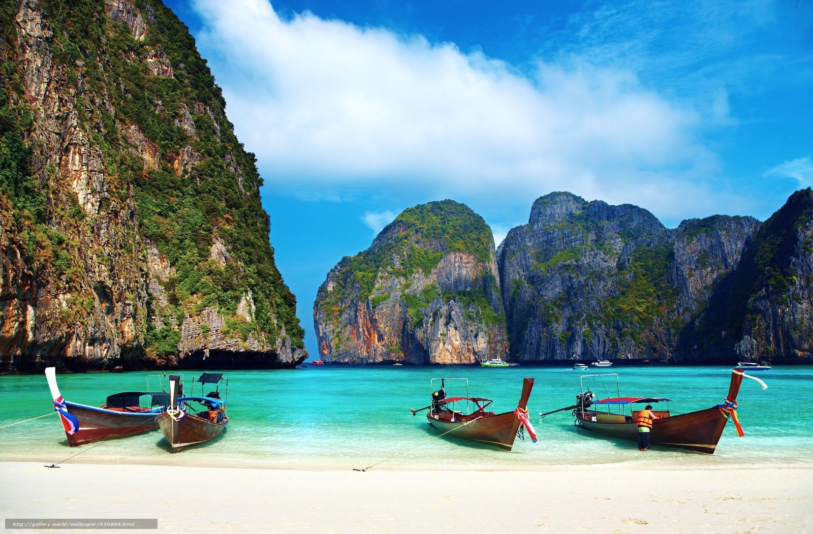 1600x1060 Thailand Beach Wallpaper, Desktop