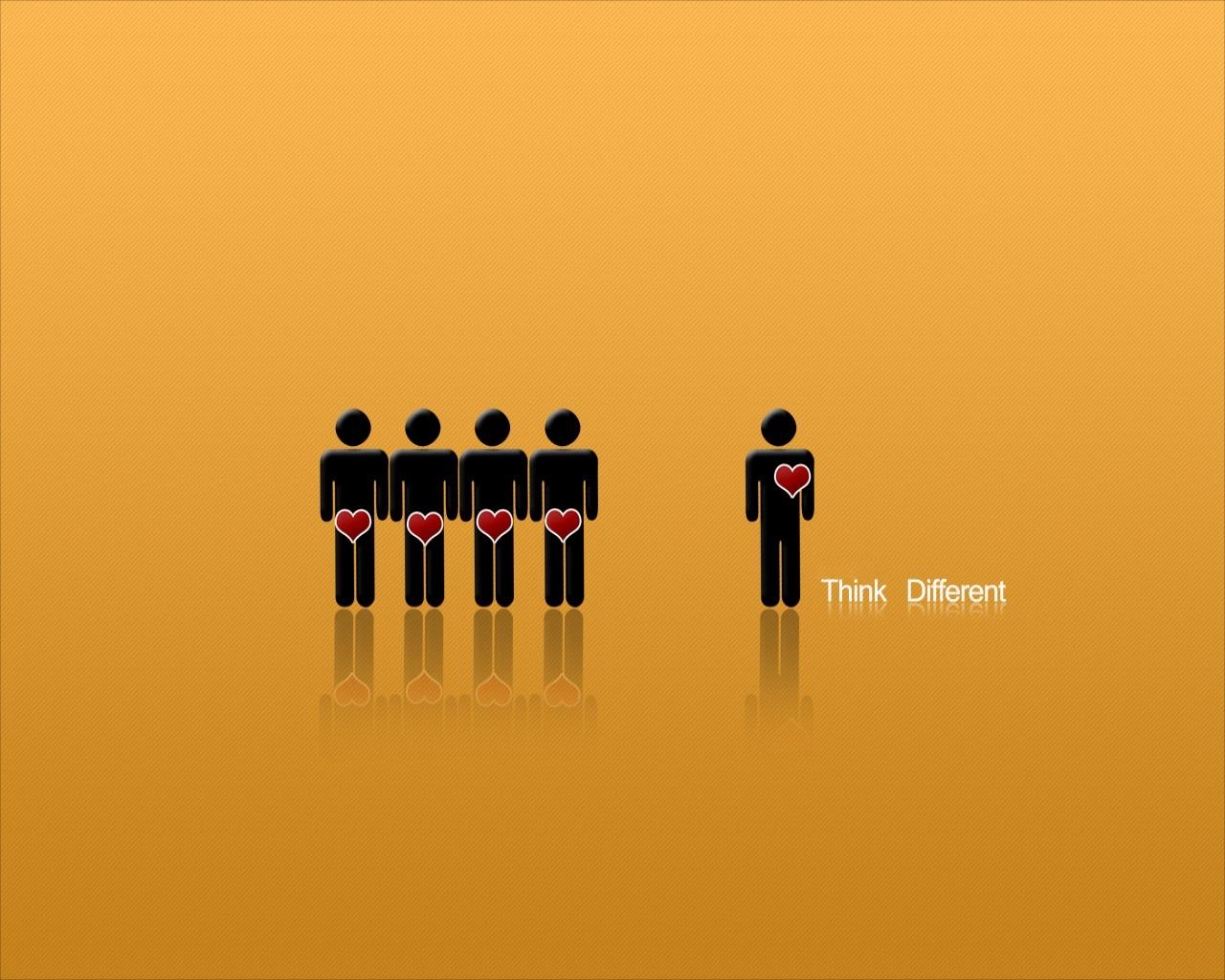 1280x1030 Think Different Wallpaper, Desktop