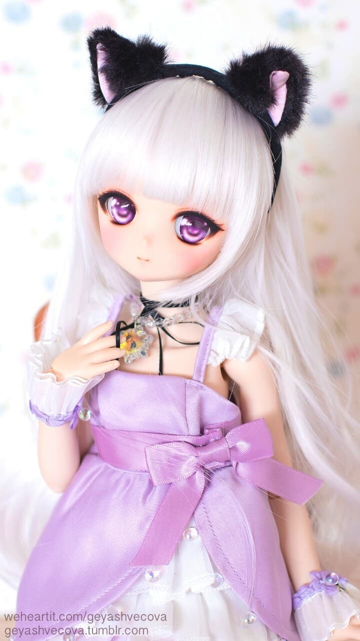 720x1280 anime, art, baby, baby doll, background, beautiful, beauty, bjd, Phone