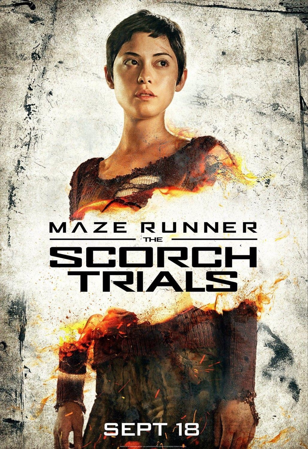 1030x1500 Maze Runner 2 Character Posters Feature Dylan O'Brien, Phone