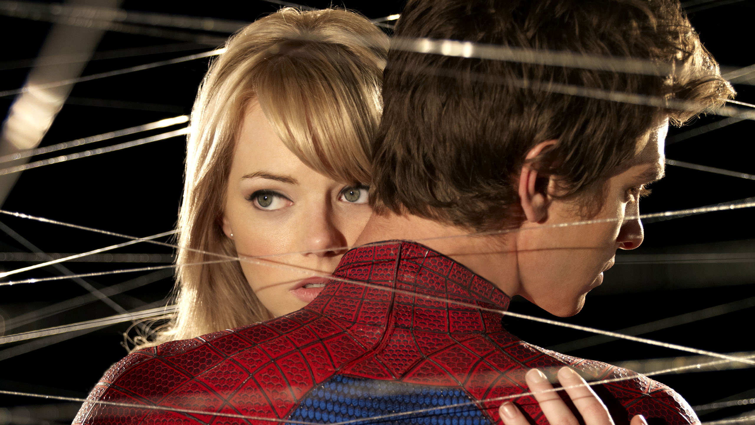 2560x1440 Emma Stone, Andrew Garfield wallpaper, Desktop