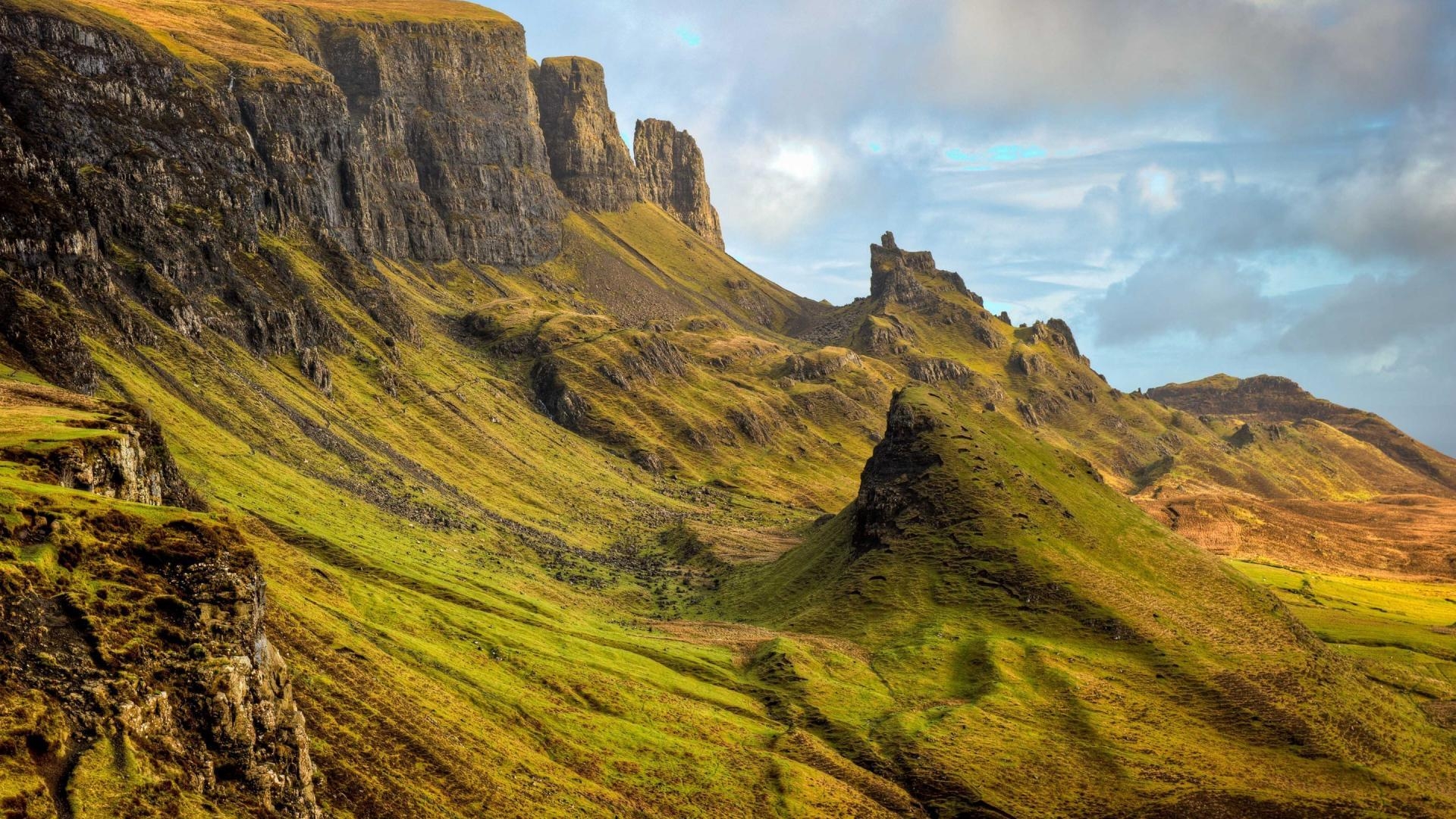 1920x1080 Landscapes hills scotland isle of skye meh wallpaper, Desktop