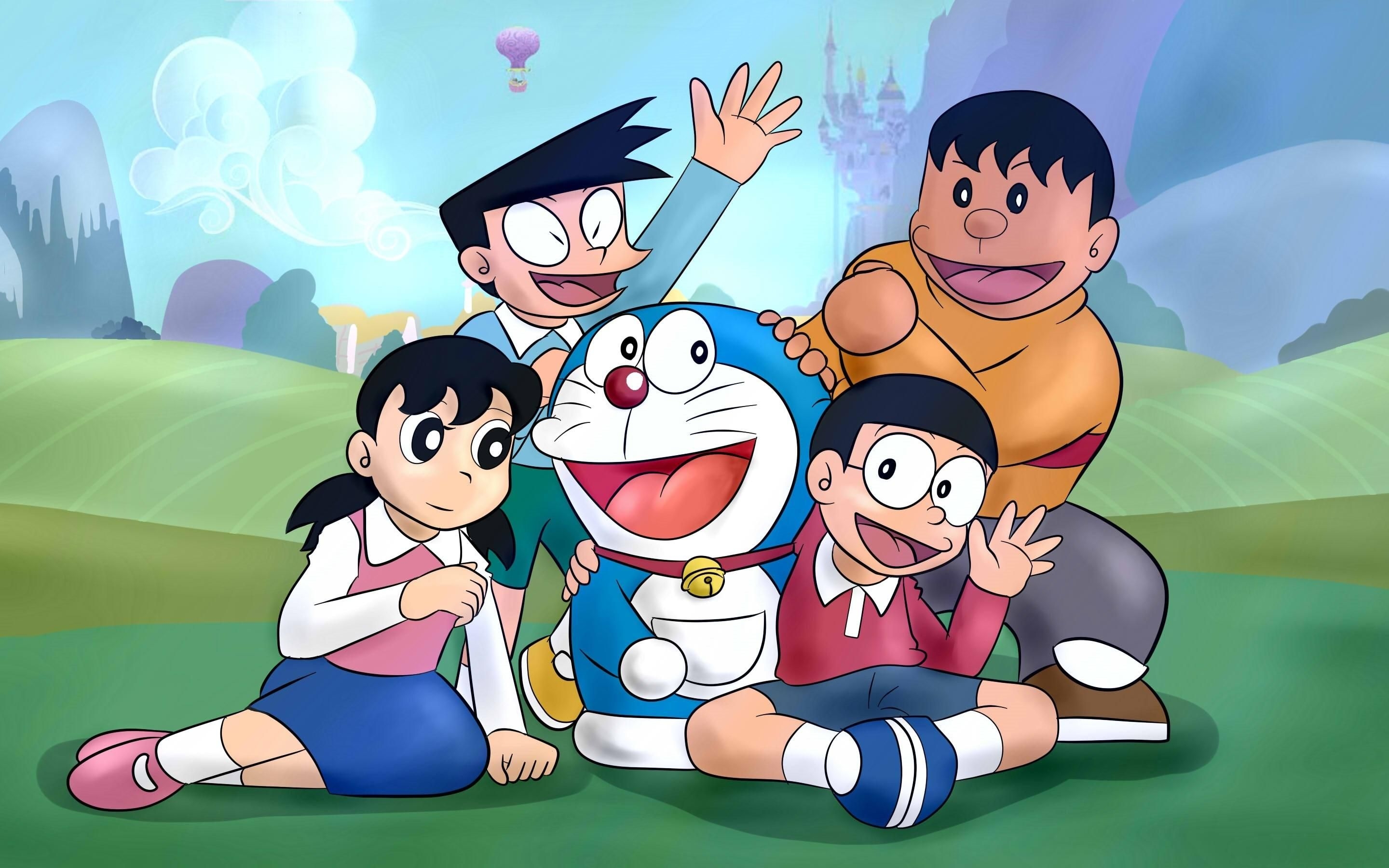 2880x1800 Doraemon And Nobita Wallpaper, Desktop