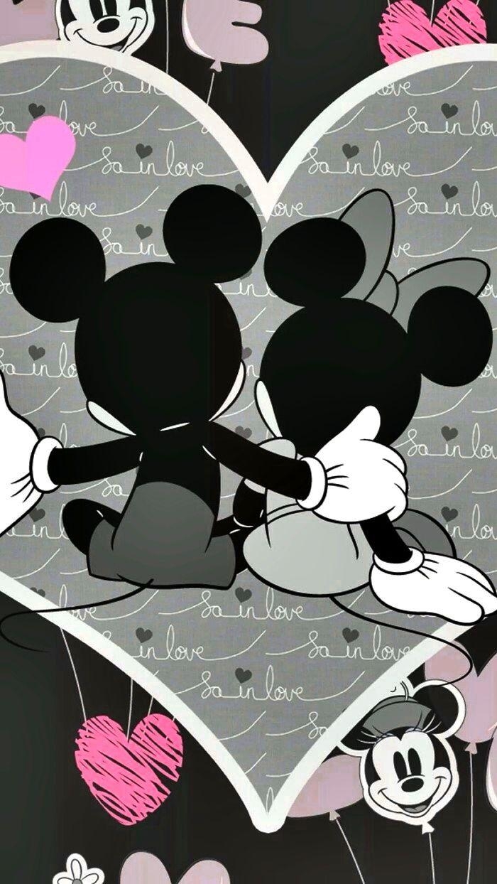 700x1250 iPhone Wall: Valentine's Day tjn. Love. Disney, Mickey, Phone