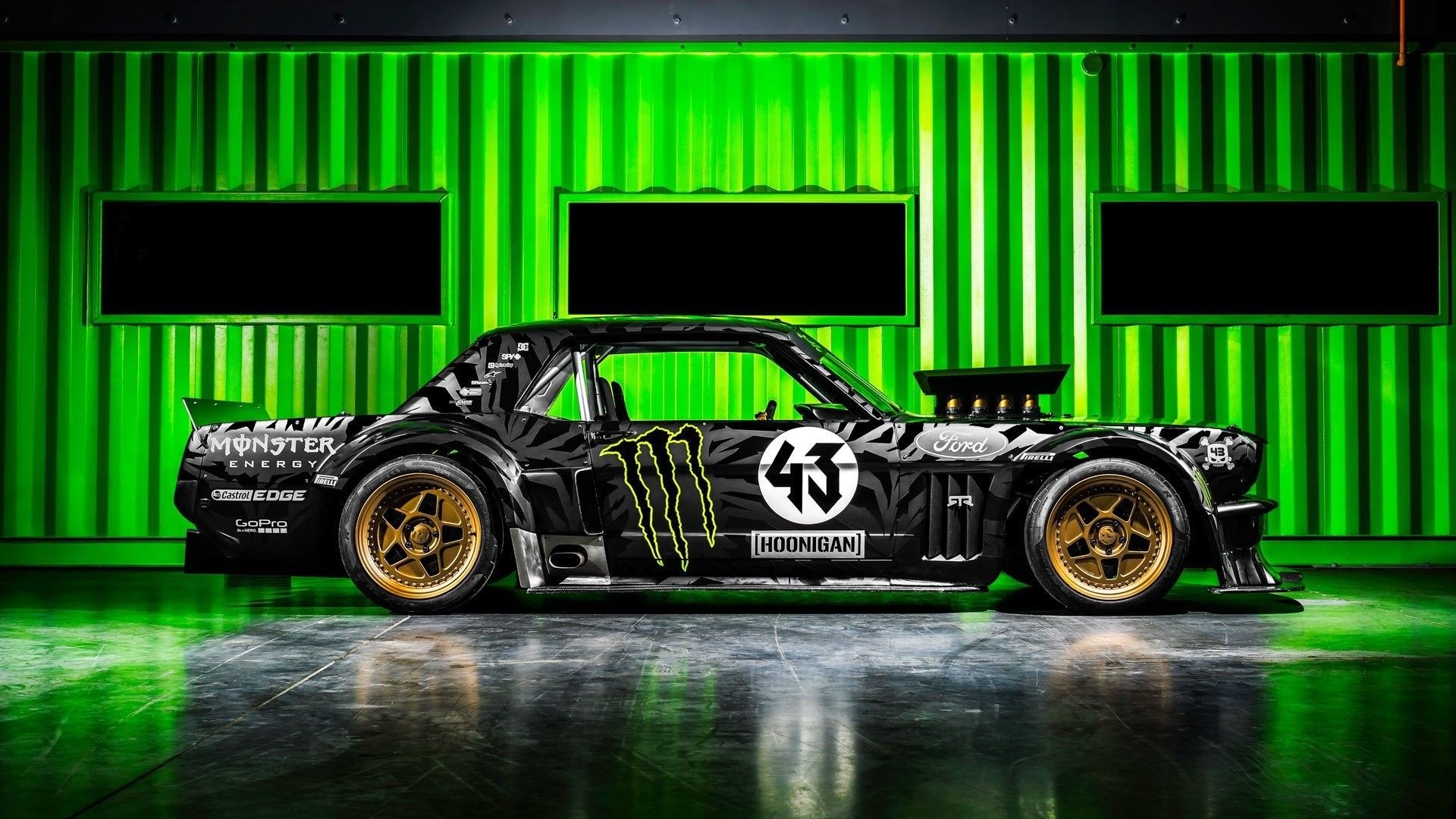 1920x1080 Ford Mustang Rtr 1965 Hoonicorn 845 Hp Gymkhana Seven Energy Ken Block Mustang, Desktop