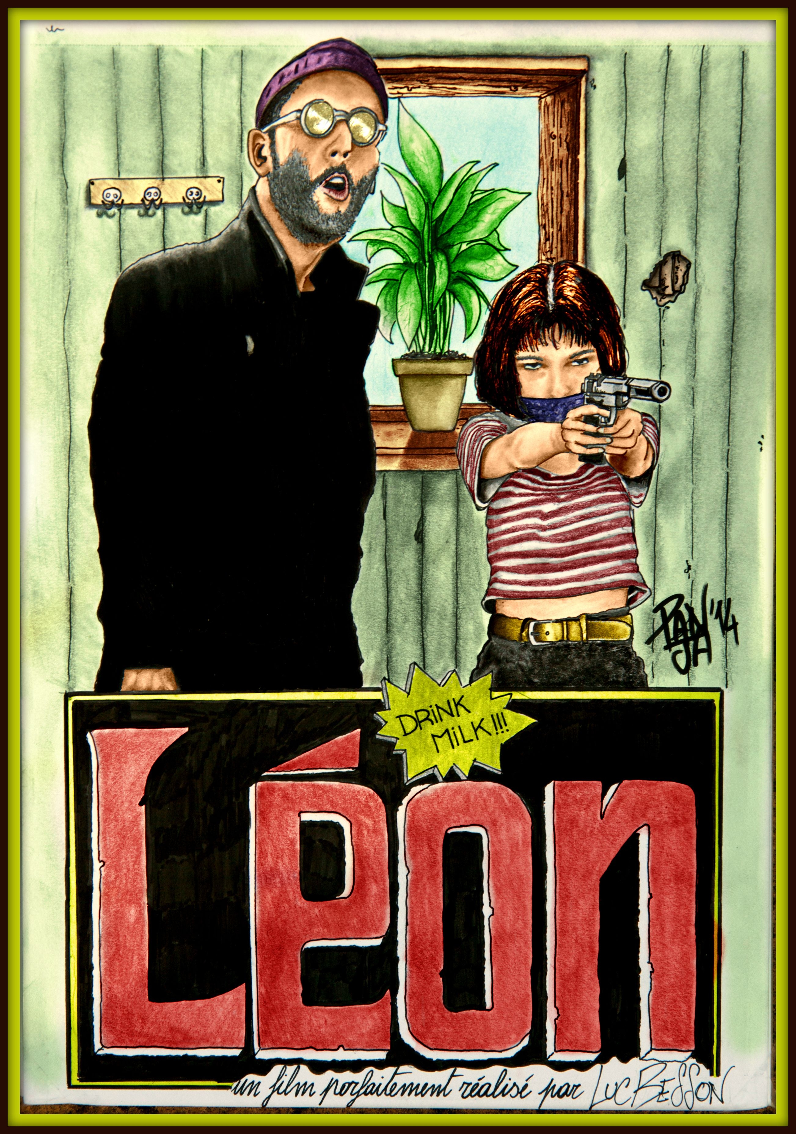 2610x3710 Leon (Léon The Professional) image Tribute Poster Léon, Phone