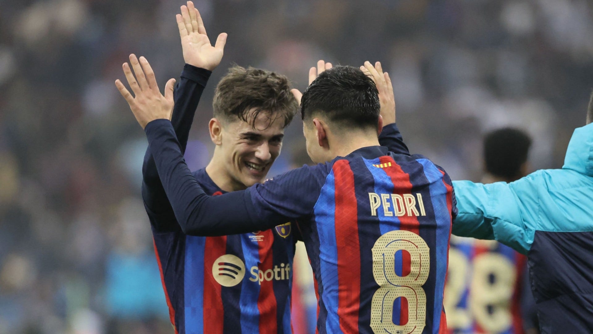 1920x1080 No Lewandowski, no problem: Barcelona wonderkids Pedri & Gavi are proving to be superstars in their own right. Goal.com US, Desktop