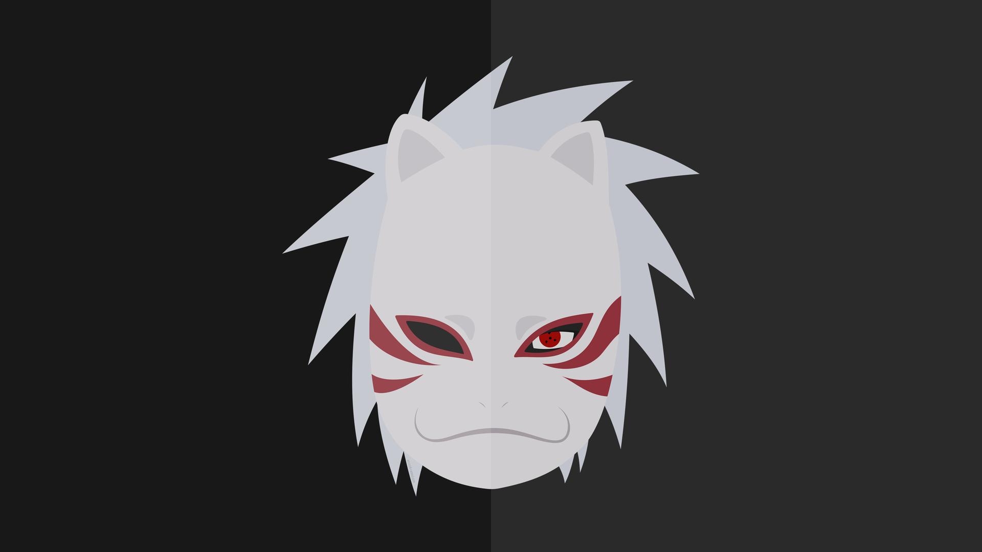 1920x1080 Kakashi Hatake Naruto Minimalist Laptop Full HD, Desktop