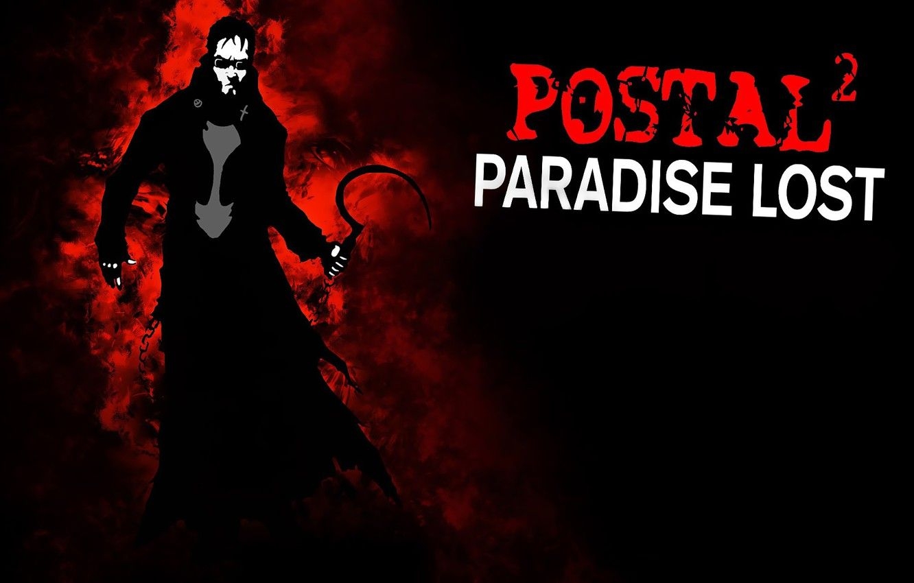 1340x850 Wallpaper background, the darkness, glasses, cloak, hammer, POSTAL 2: Paradise Lost, Dude, Postal 2: Paradise Lost, Dude image for desktop, section игры, Desktop