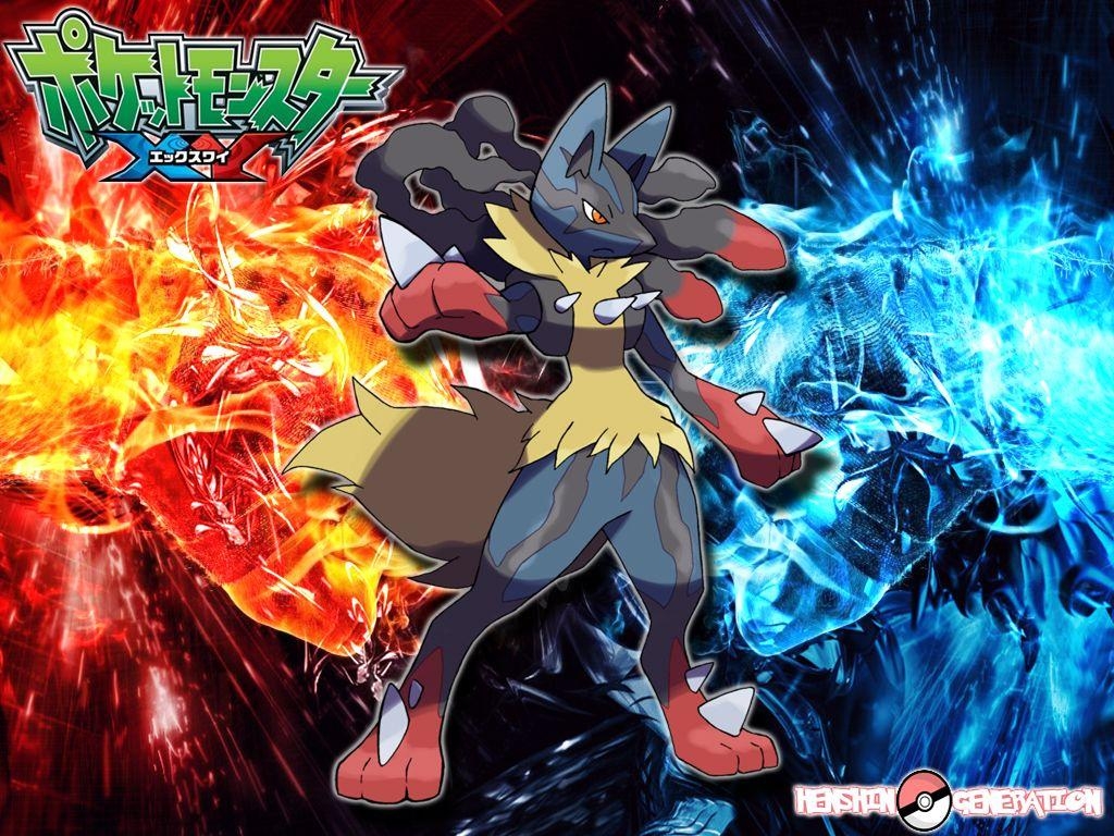 1030x770 Pokemon Mega Lucario Wallpaper, Desktop