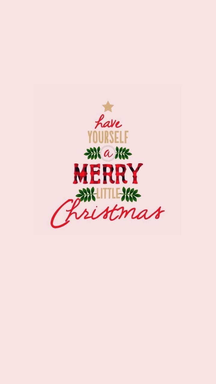 720x1280 Discovered by Giulia. Find image and videos about pink, text and wallpaper on. Merry christmas wallpaper, Christmas phone wallpaper, Wallpaper iphone christmas, Phone