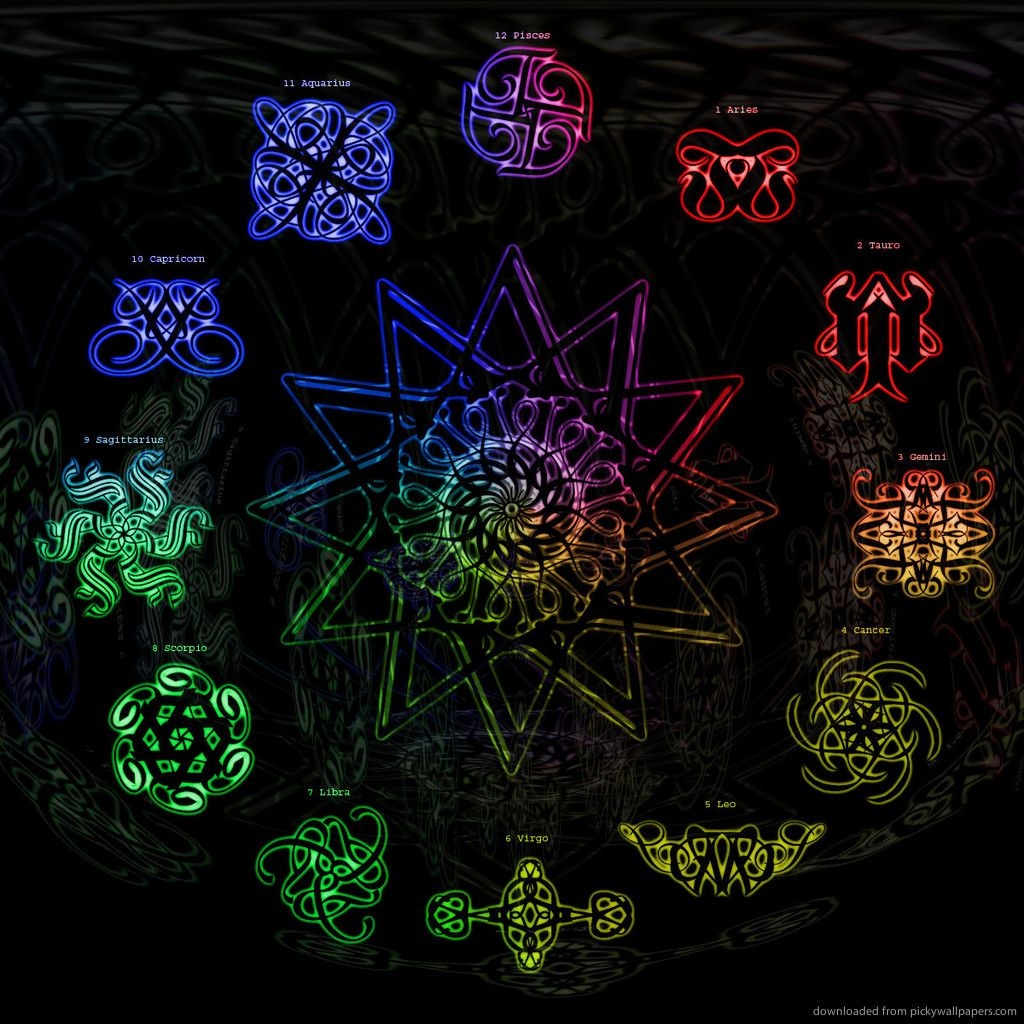 1030x1030 Zodiac Signs Desktop Background, Phone