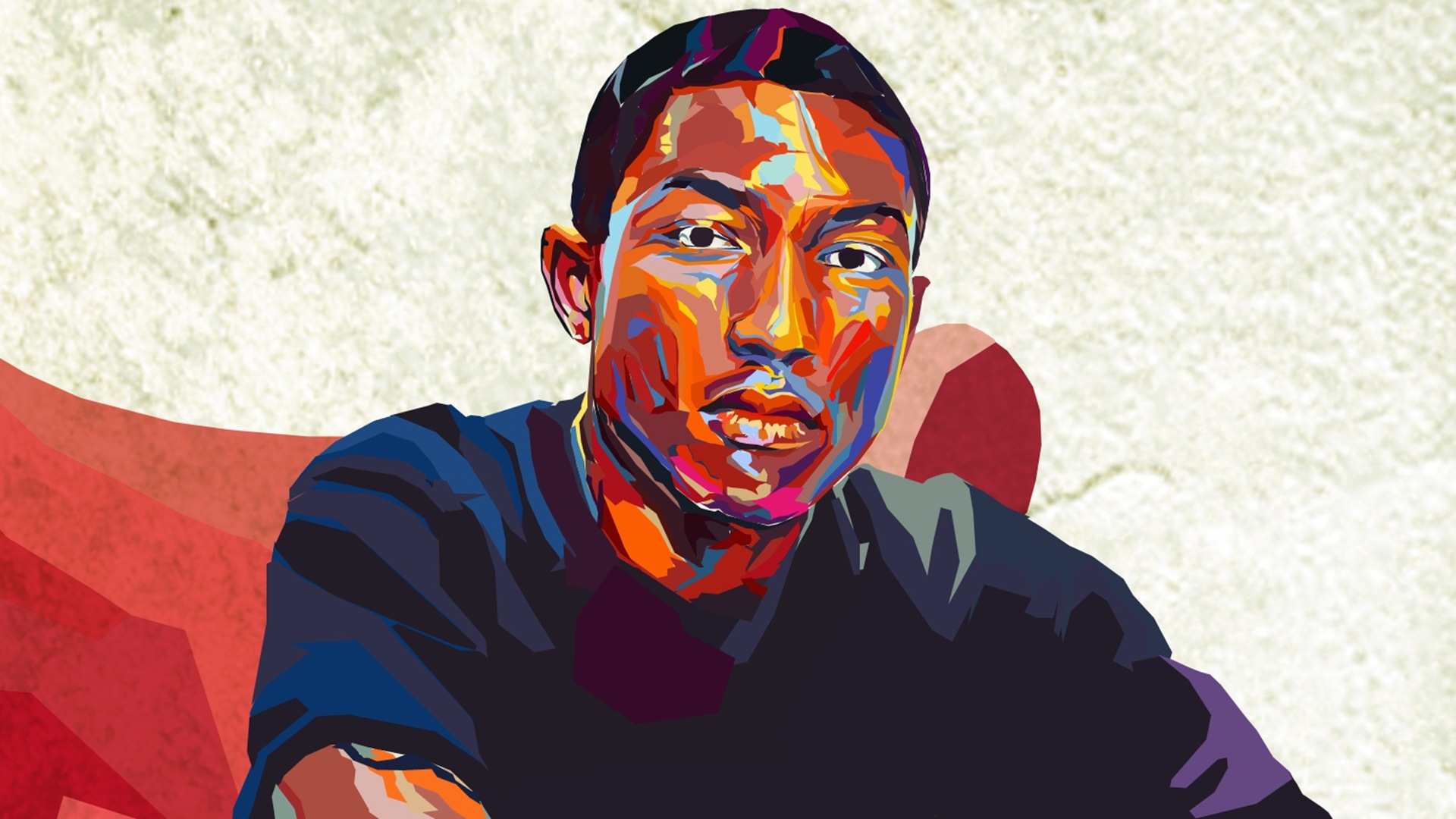 1920x1080 Pharrell Williams Artwork Wallpaper 22637, Desktop