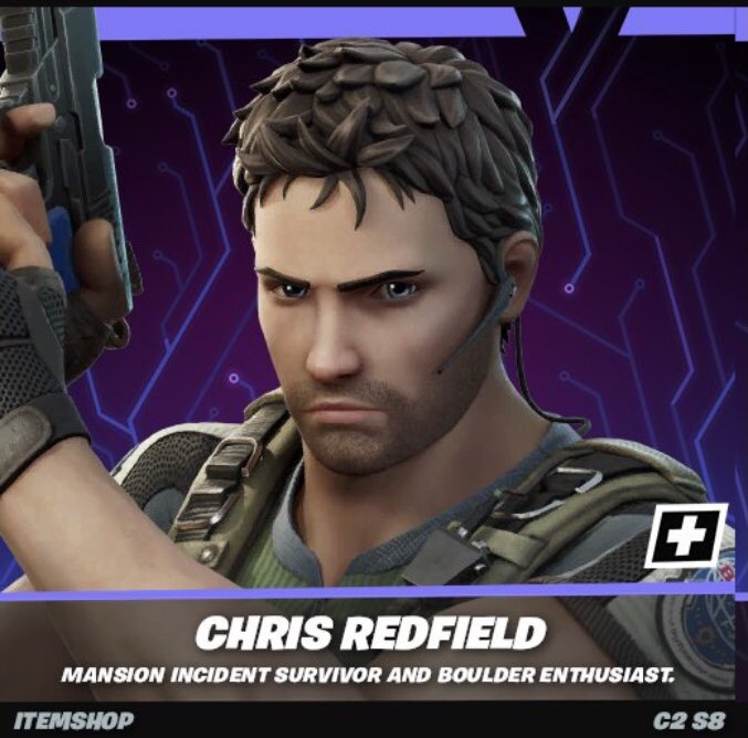 680x670 Chris Redfield Fortnite wallpaper, Desktop