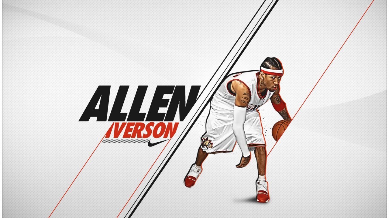 1280x720 Nba Basketball Allen Iverson Wallpaper HD Desktop Wallpaper 4k, Desktop