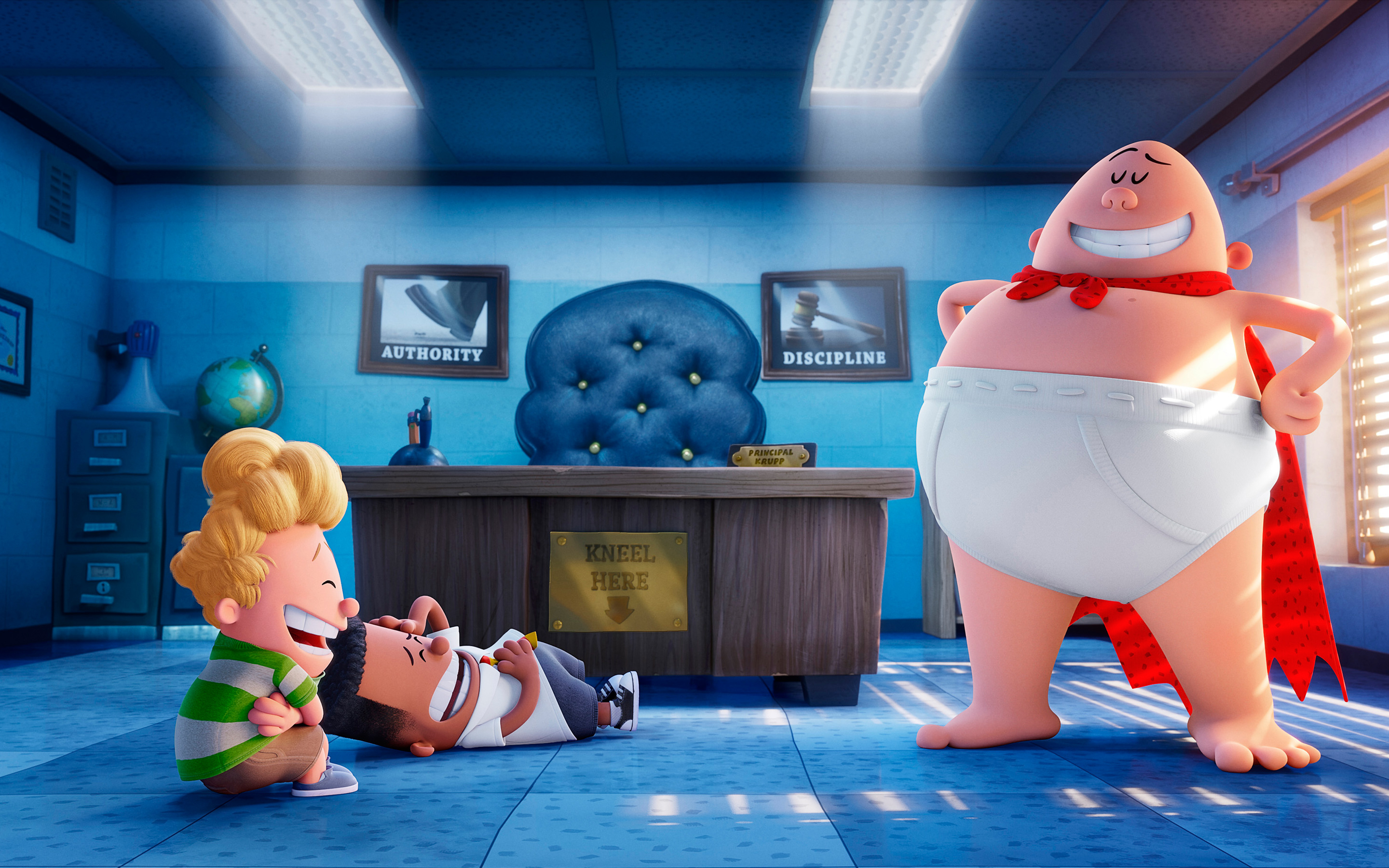 2880x1800 Captain Underpants 2017 Wallpaper, Desktop