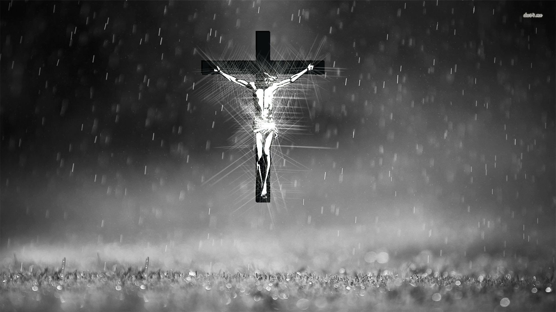 1920x1080 Jesus On The Cross Digital Art HD Desktop Wallpaper, Wallpaper HD, Desktop