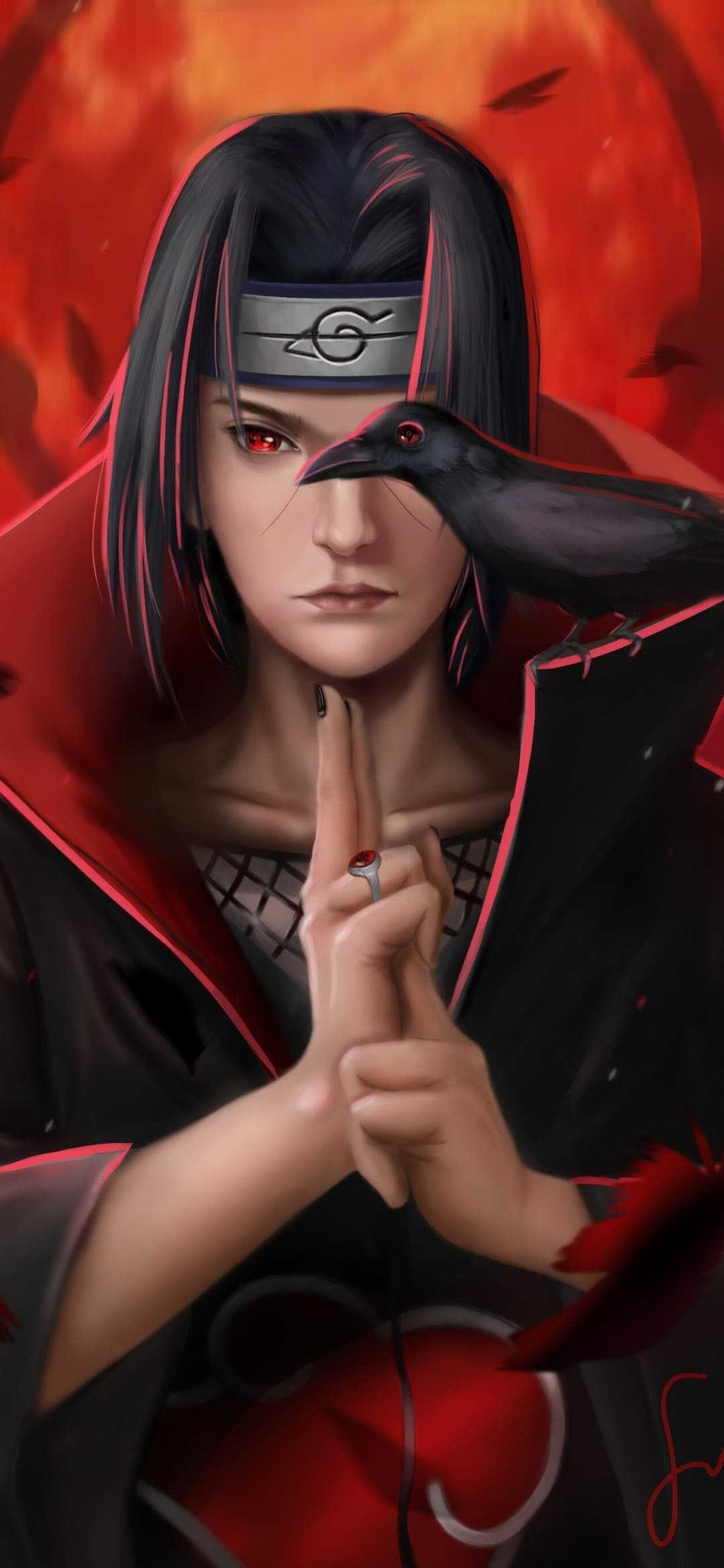 1080x2340 Itachi 4k Wallpaper, Phone