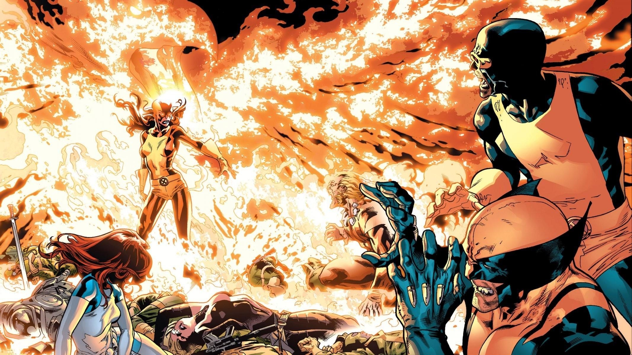 2140x1200 Dark Phoenix Wallpaper, Desktop