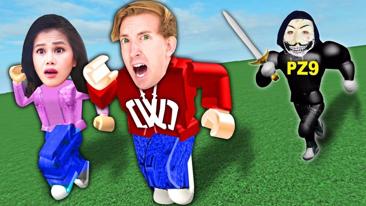 1280x720 PZ9 HACKED US IN ROBLOX! Spying on Hacker Best Friend Hiding, Desktop