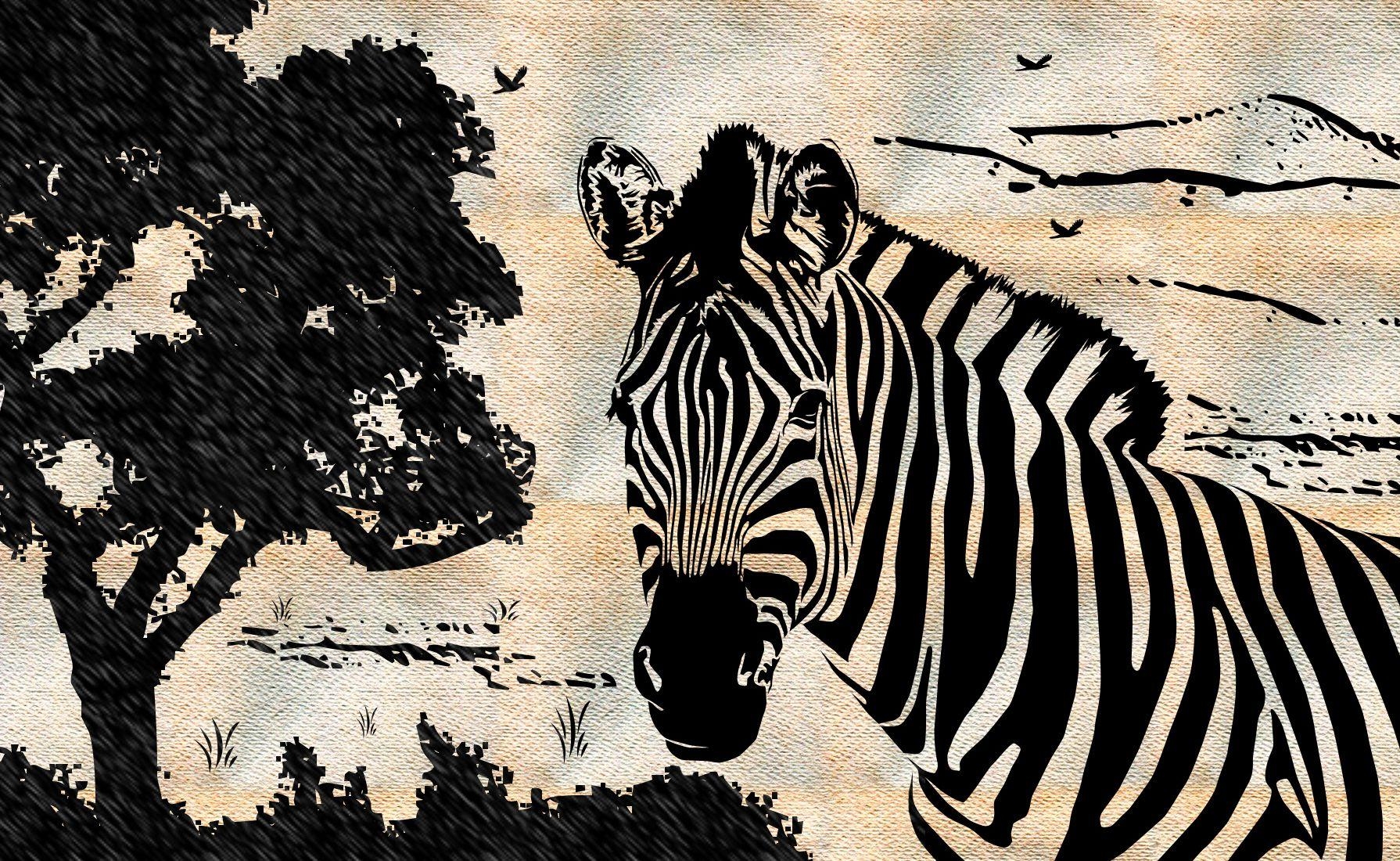 1790x1100 Zebra Wallpaper for Computers, Desktop