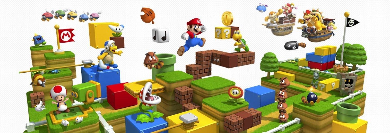 1520x520 Super Mario 3D Land HD Wallpaper and Background Image, Dual Screen